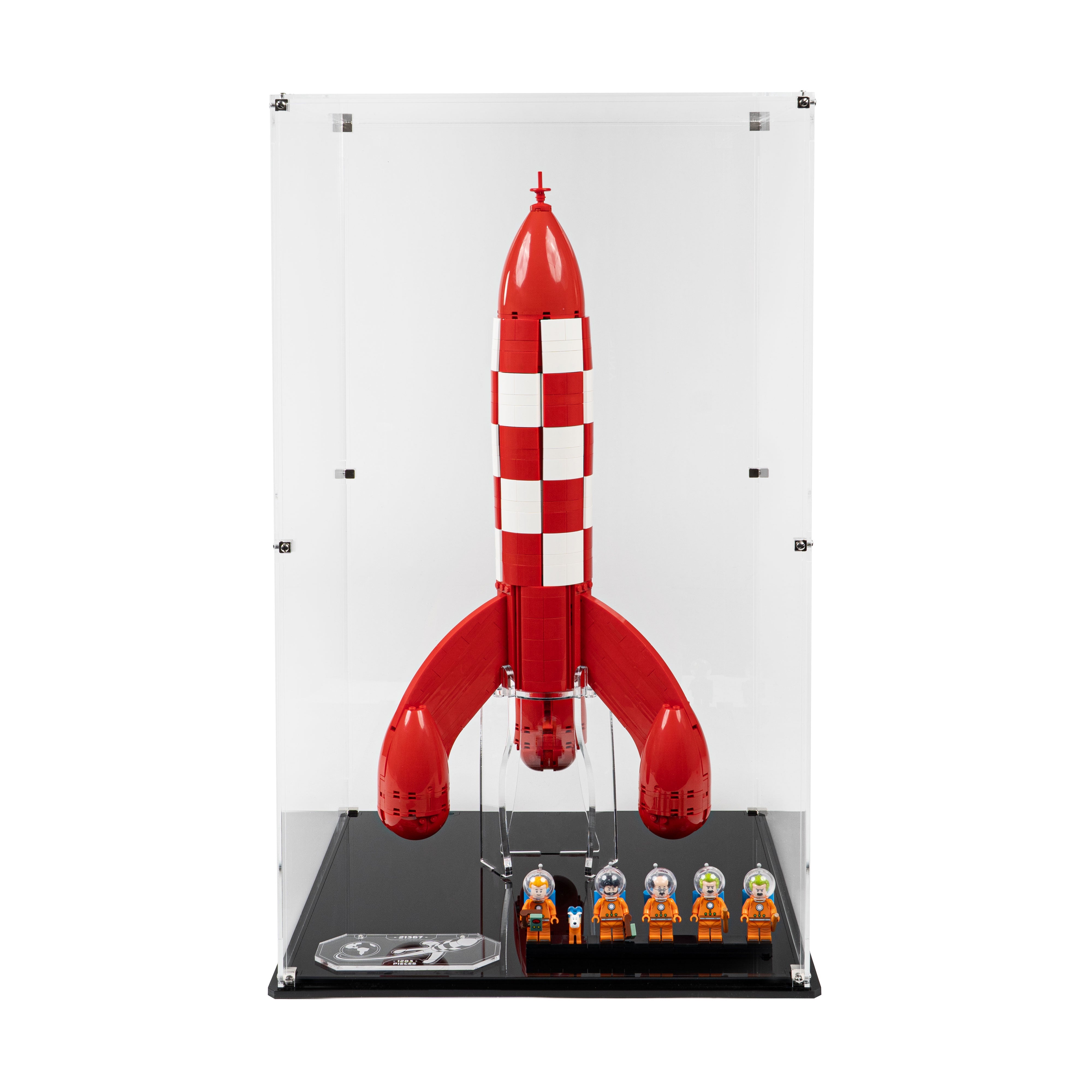 Display Case for LEGO® Ideas: Tintin® Moon Rocket (21367)