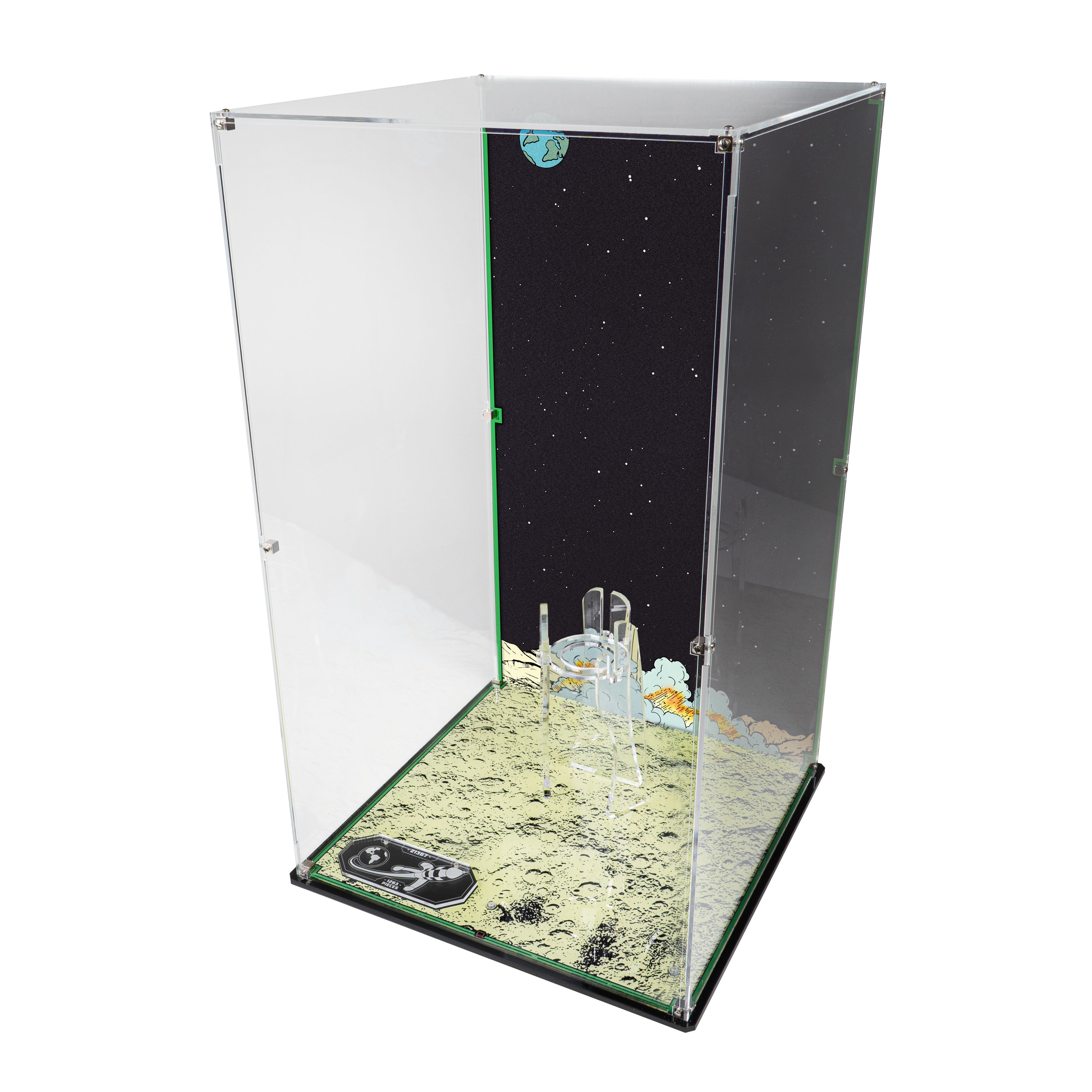 Display Case for LEGO® Ideas: Tintin® Moon Rocket (21367)