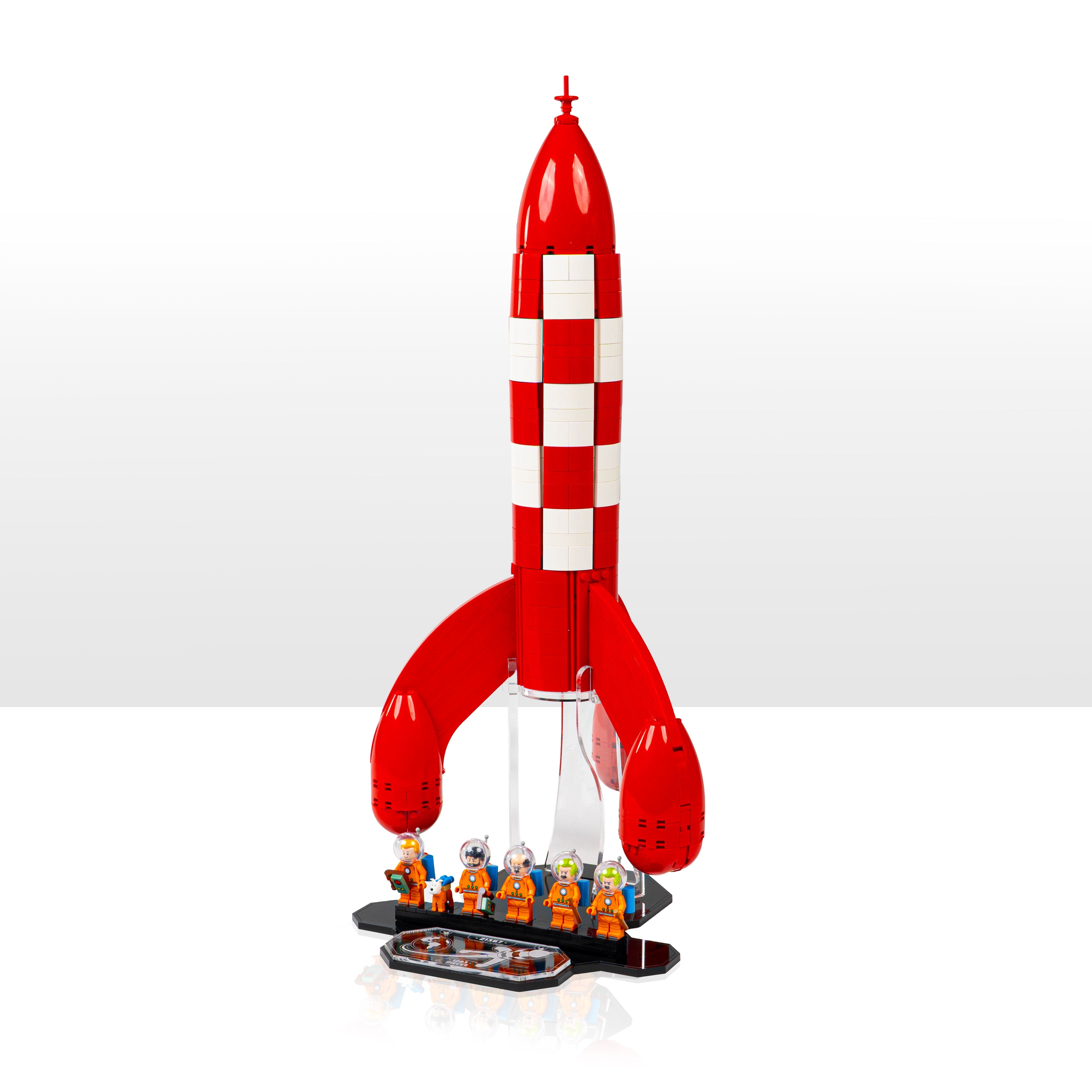 Display Stand for LEGO® Ideas: Tintin® Moon Rocket (21367)