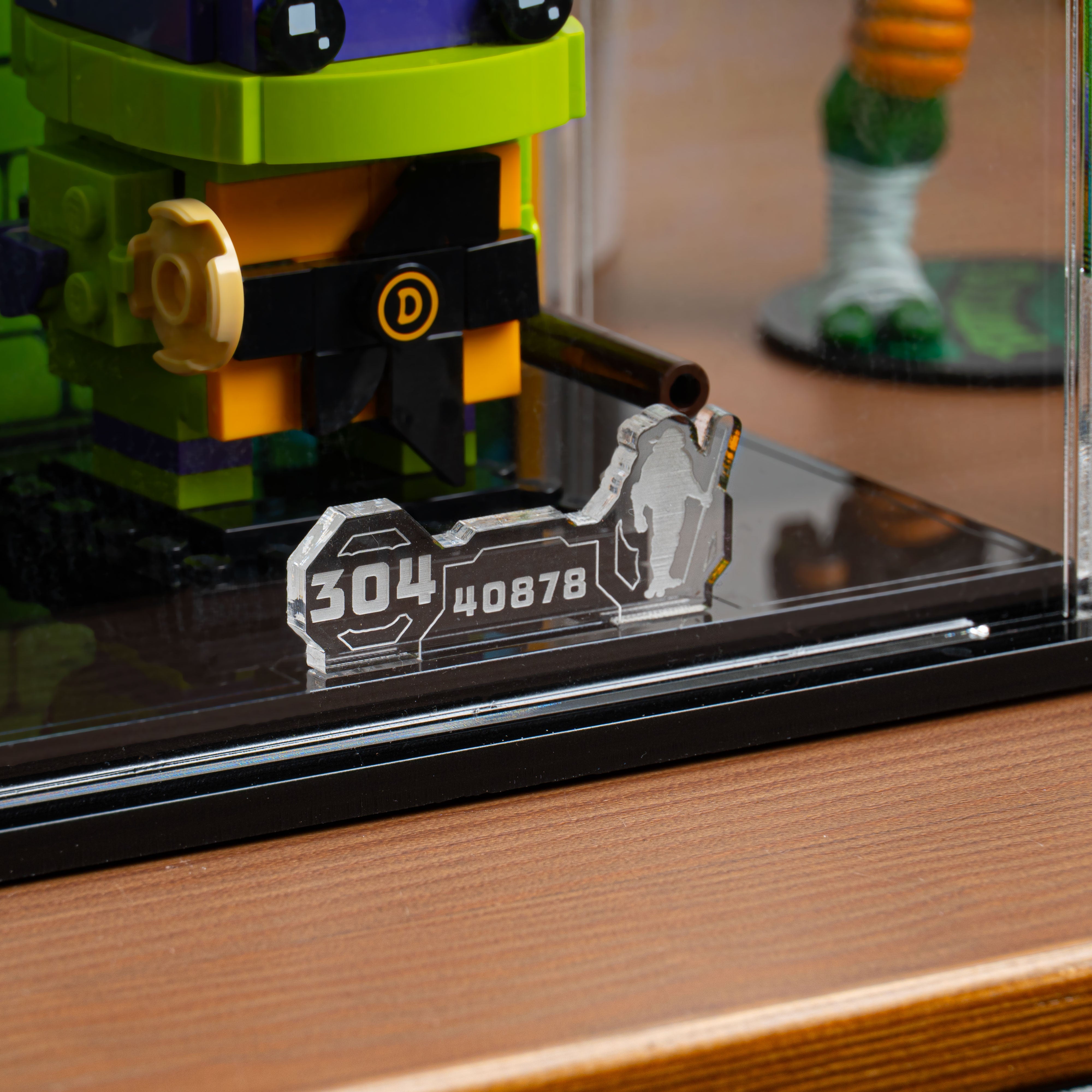 Display Case for LEGO® Brickheadz Teenage Mutant Ninja Turtles Figures (40878)
