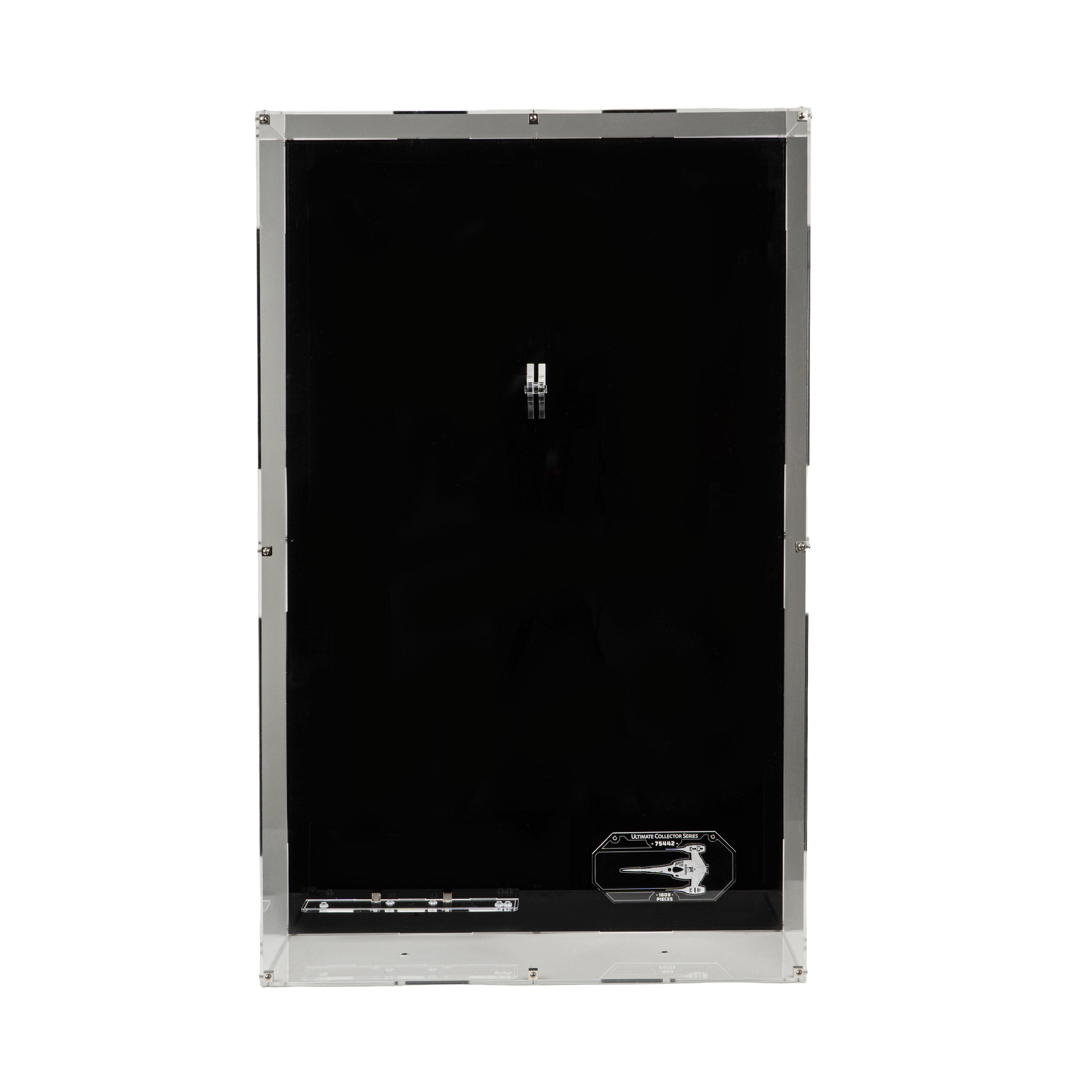 Wall Mountable Display Case for LEGO® Star Wars™ The Mandalorian's N-1 Starfighter™ (75442)
