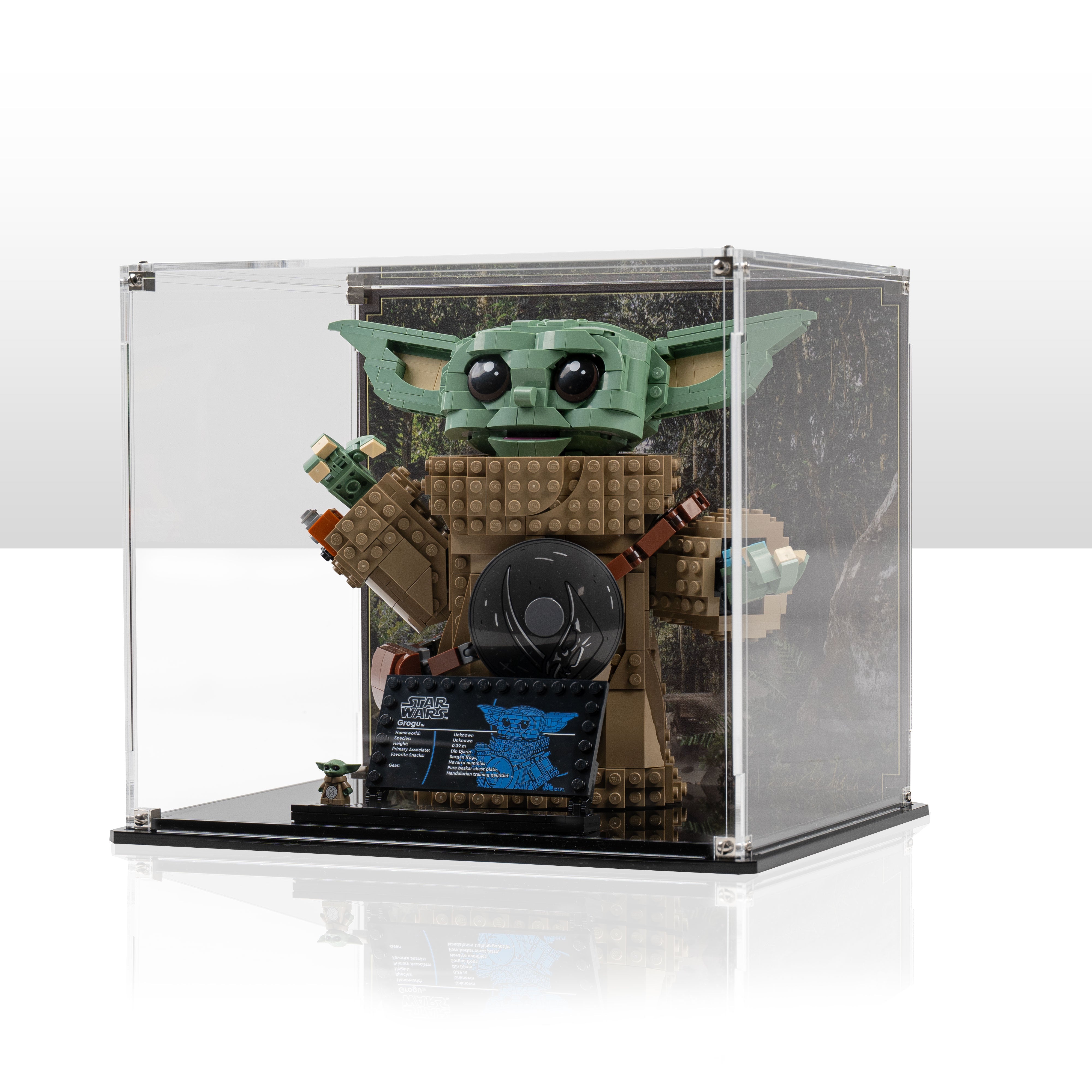 Display Case for LEGO® Star Wars™ Grogu™ (Mandalorian Apprentice) (75446)