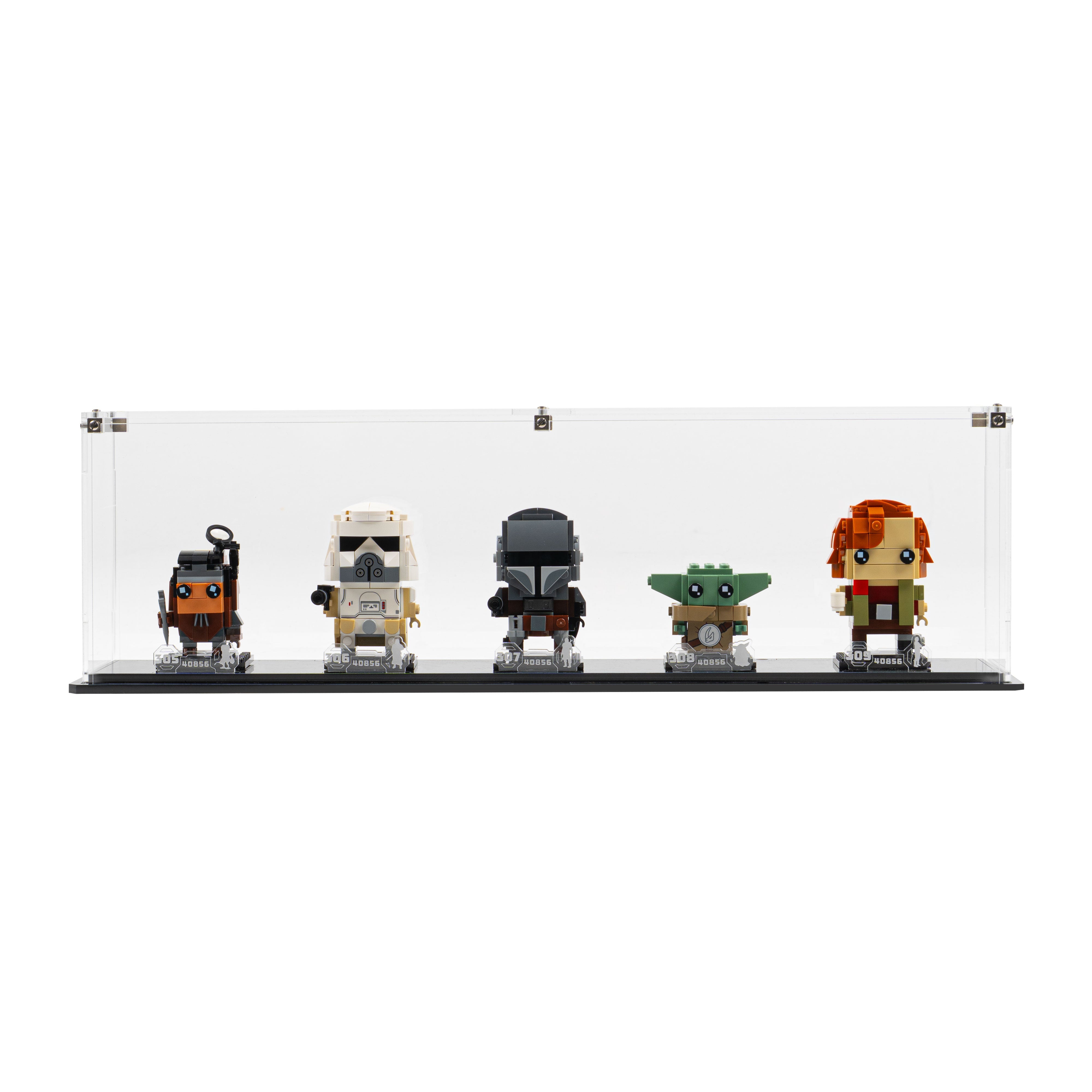 Display Case for LEGO® Star Wars: The Mandalorian and Grogu: Allies & Villains (40856)
