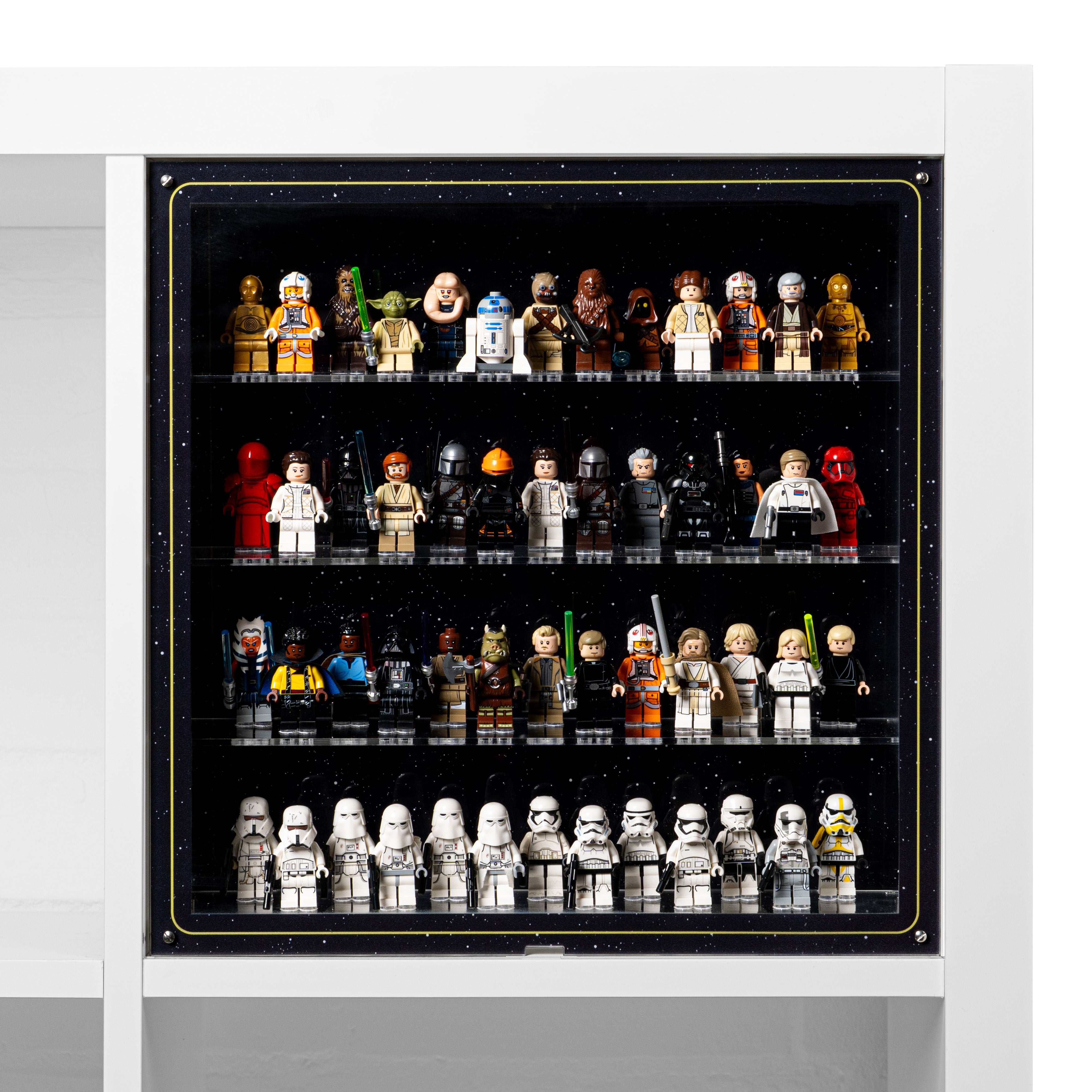Window Display Solution for LEGO® Minifigures for IKEA® KALLAX