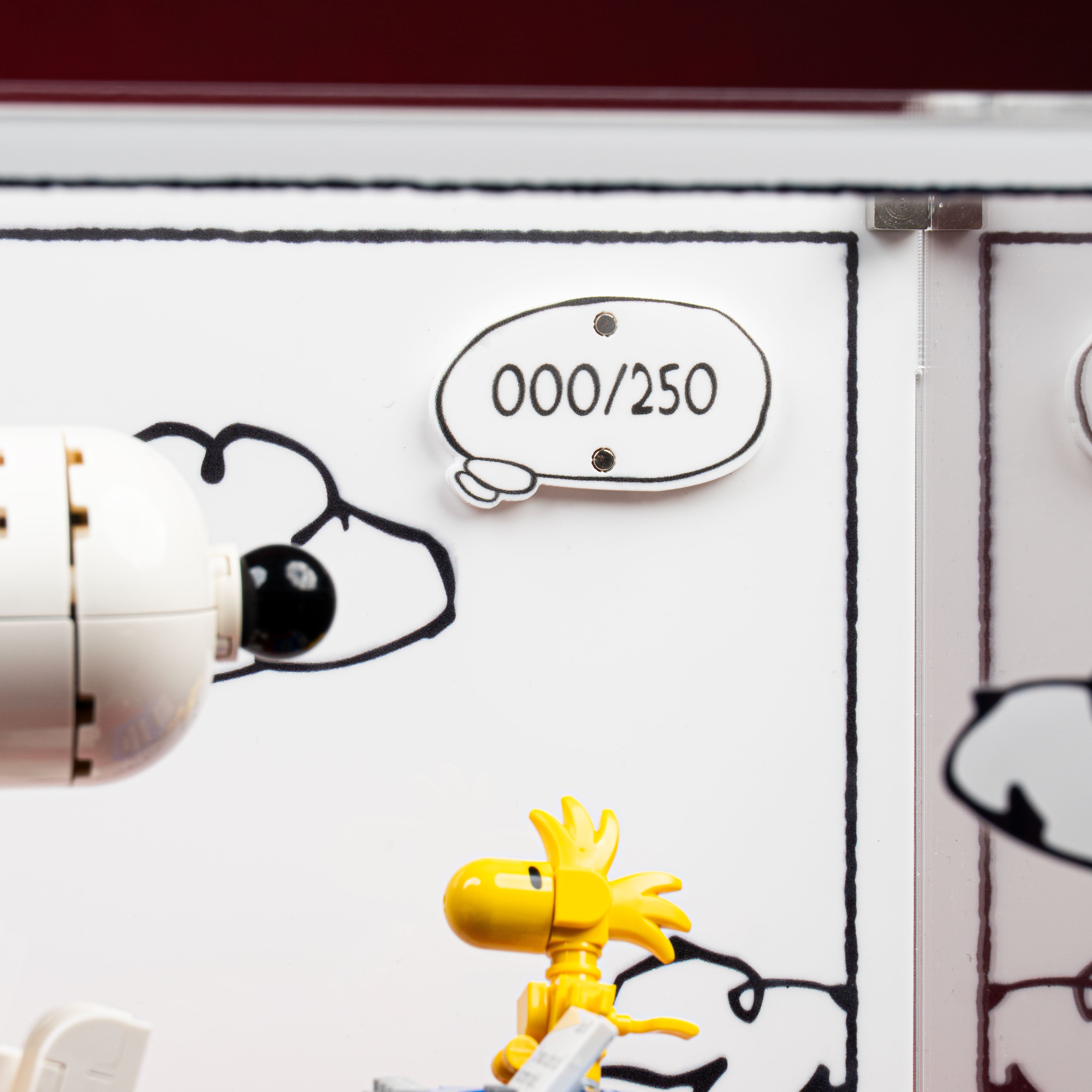 Limited Edition Display Case for LEGO® Ideas: Peanuts: Snoopy's Doghouse (21368)