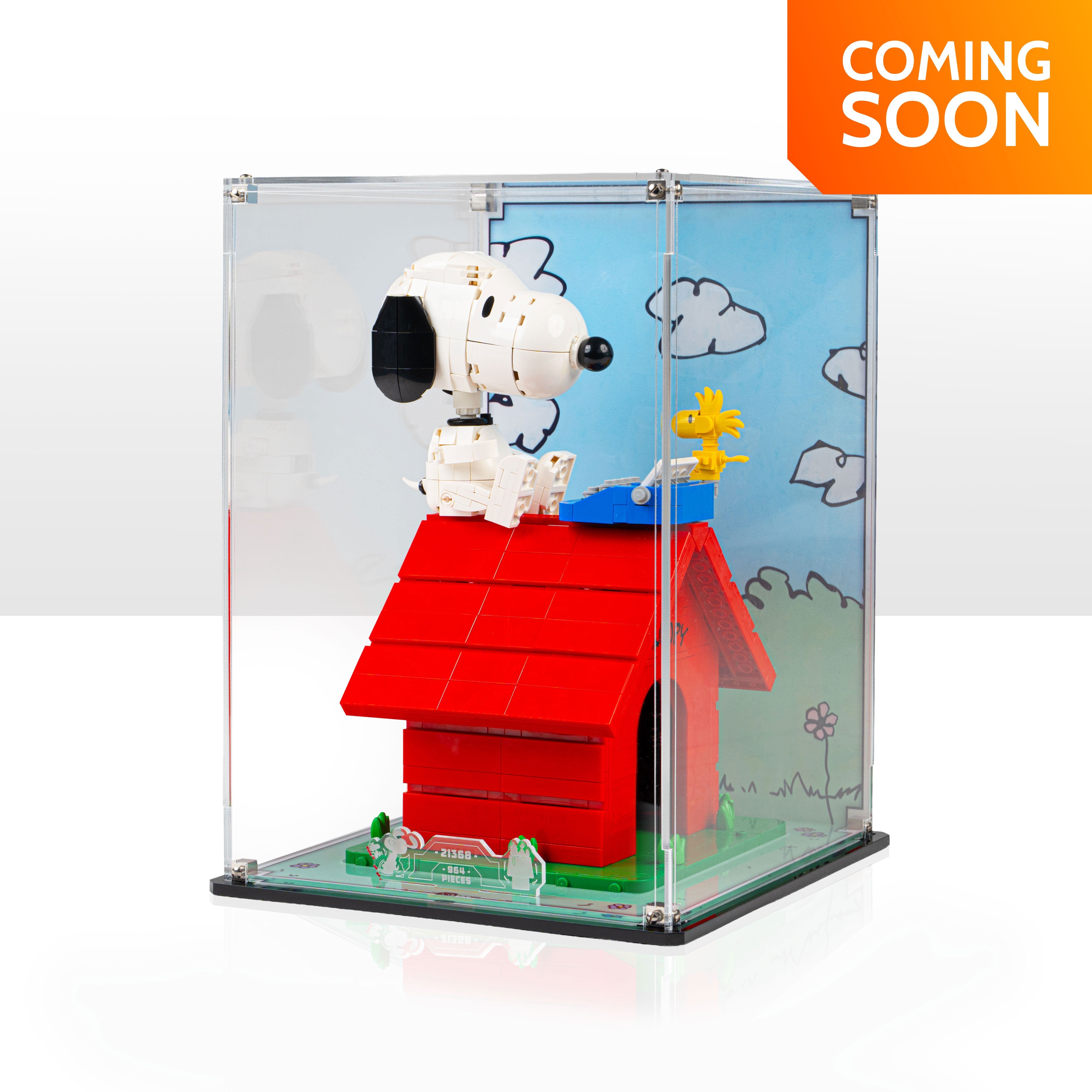 Display Case for LEGO® Ideas: Peanuts: Snoopy's Doghouse (21368)