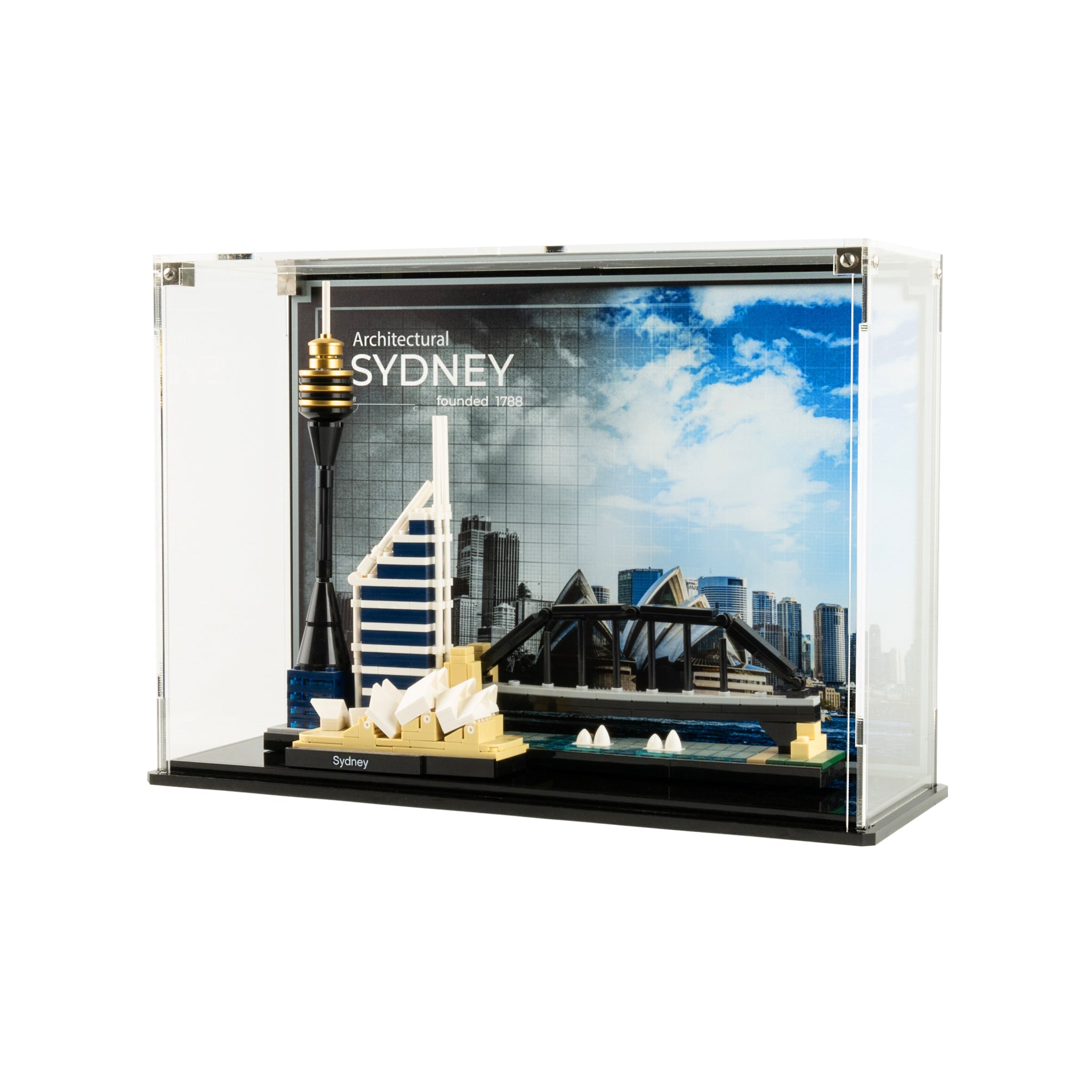 Display Case for LEGO® Architecture: Sydney Skyline (21032)
