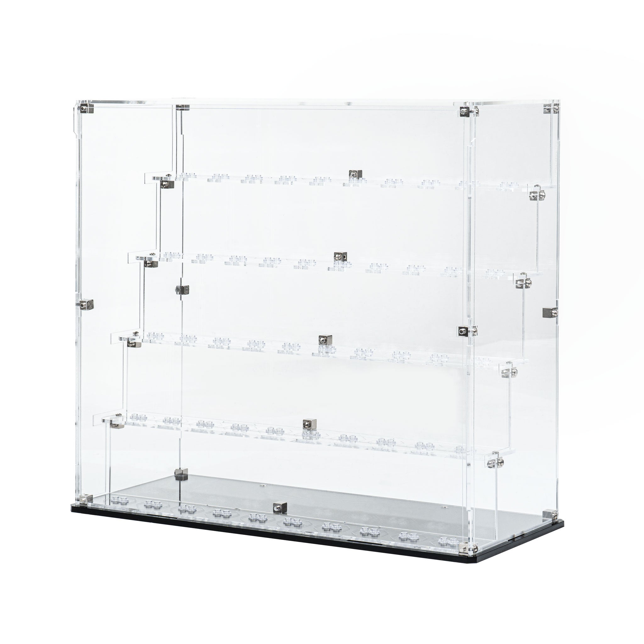 Display Case with Podiums for LEGO® Minifigures