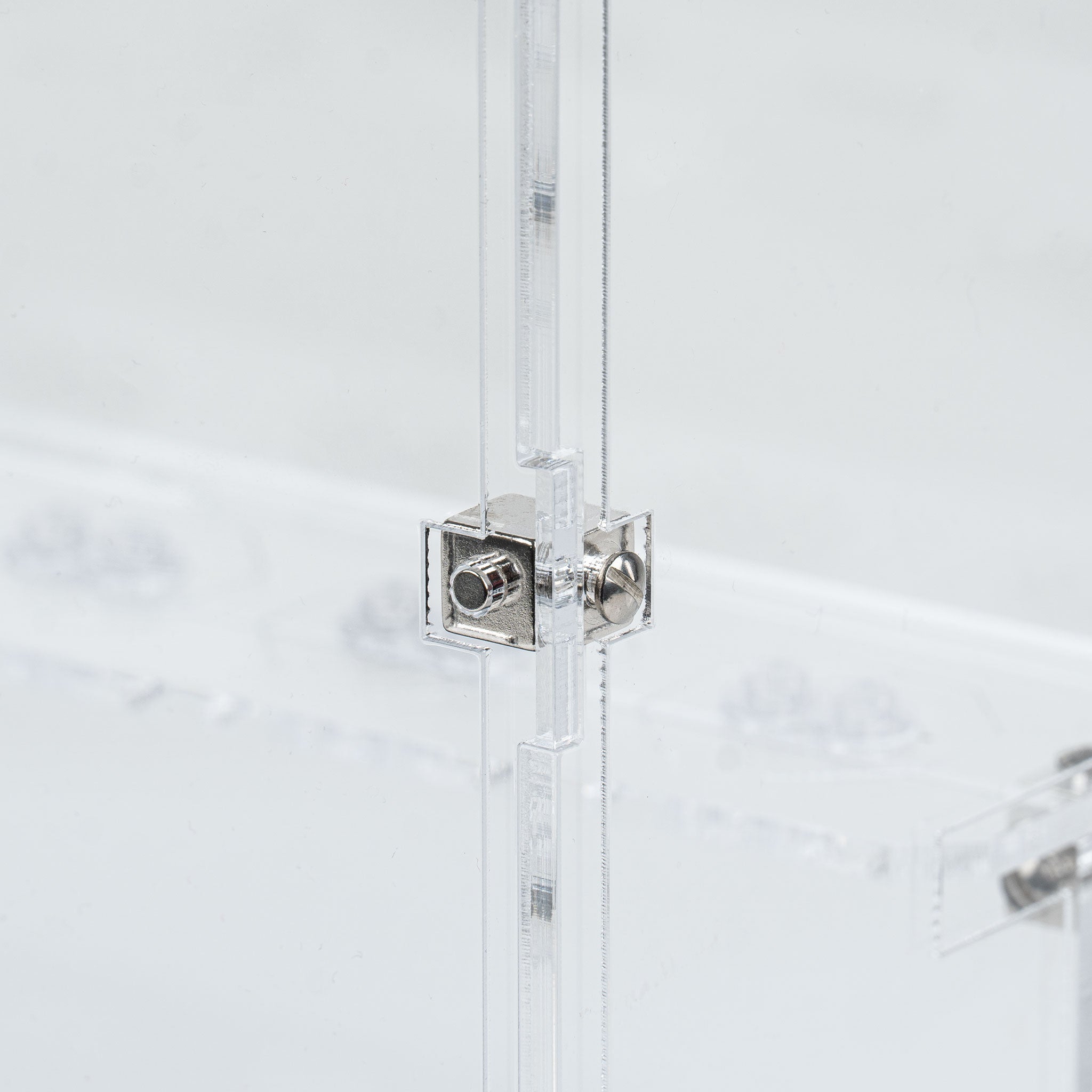 Display Case with Podiums for LEGO® Minifigures