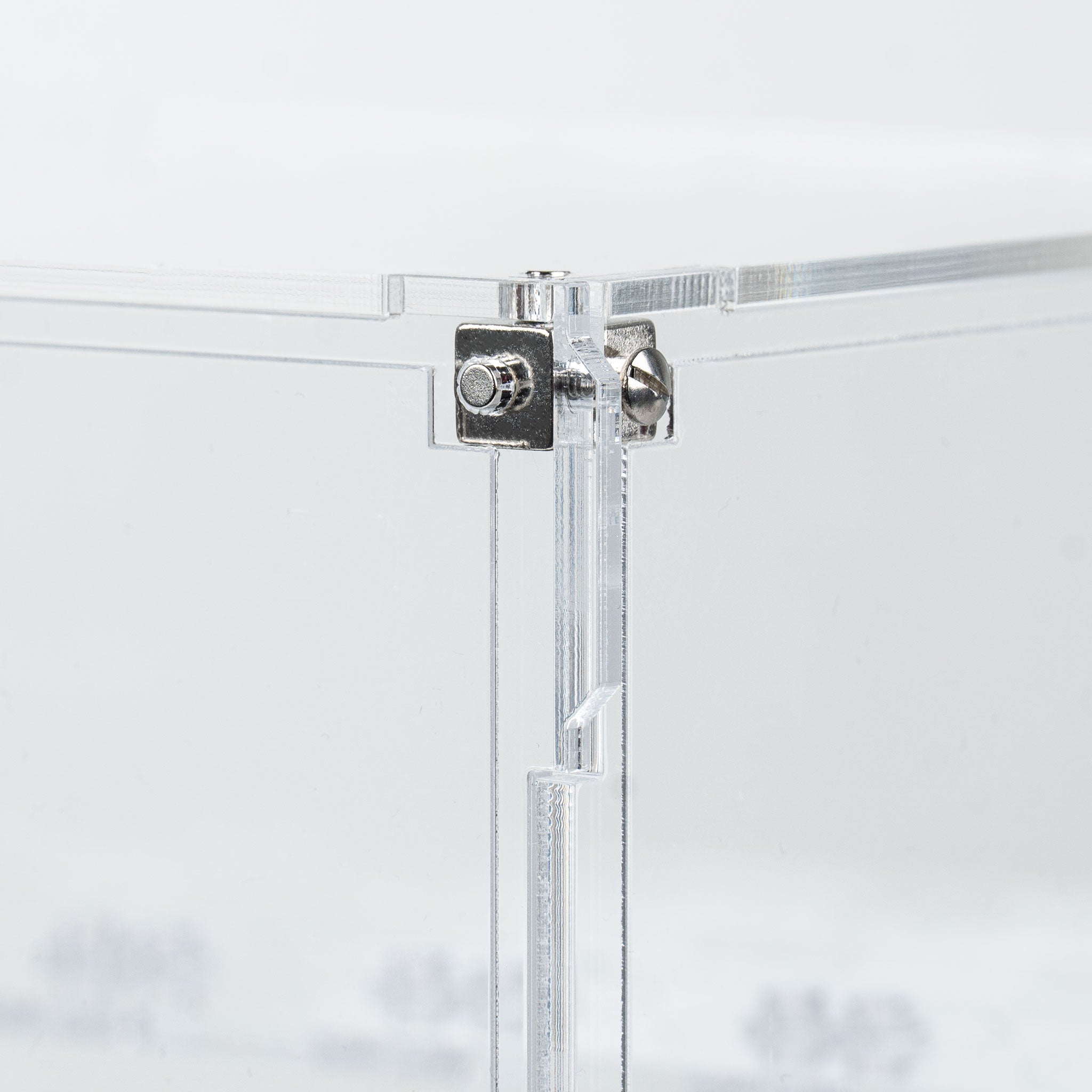Display Case with Podiums for LEGO® Minifigures