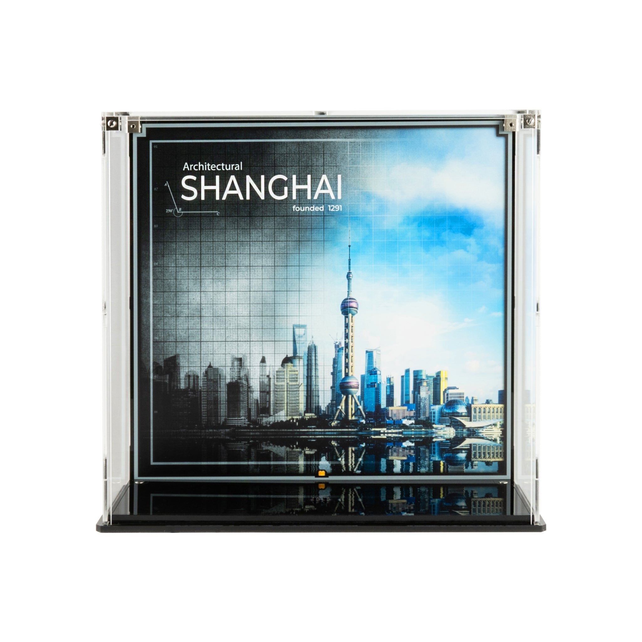 Display Case for LEGO® Architecture: Shanghai Skyline (21039)