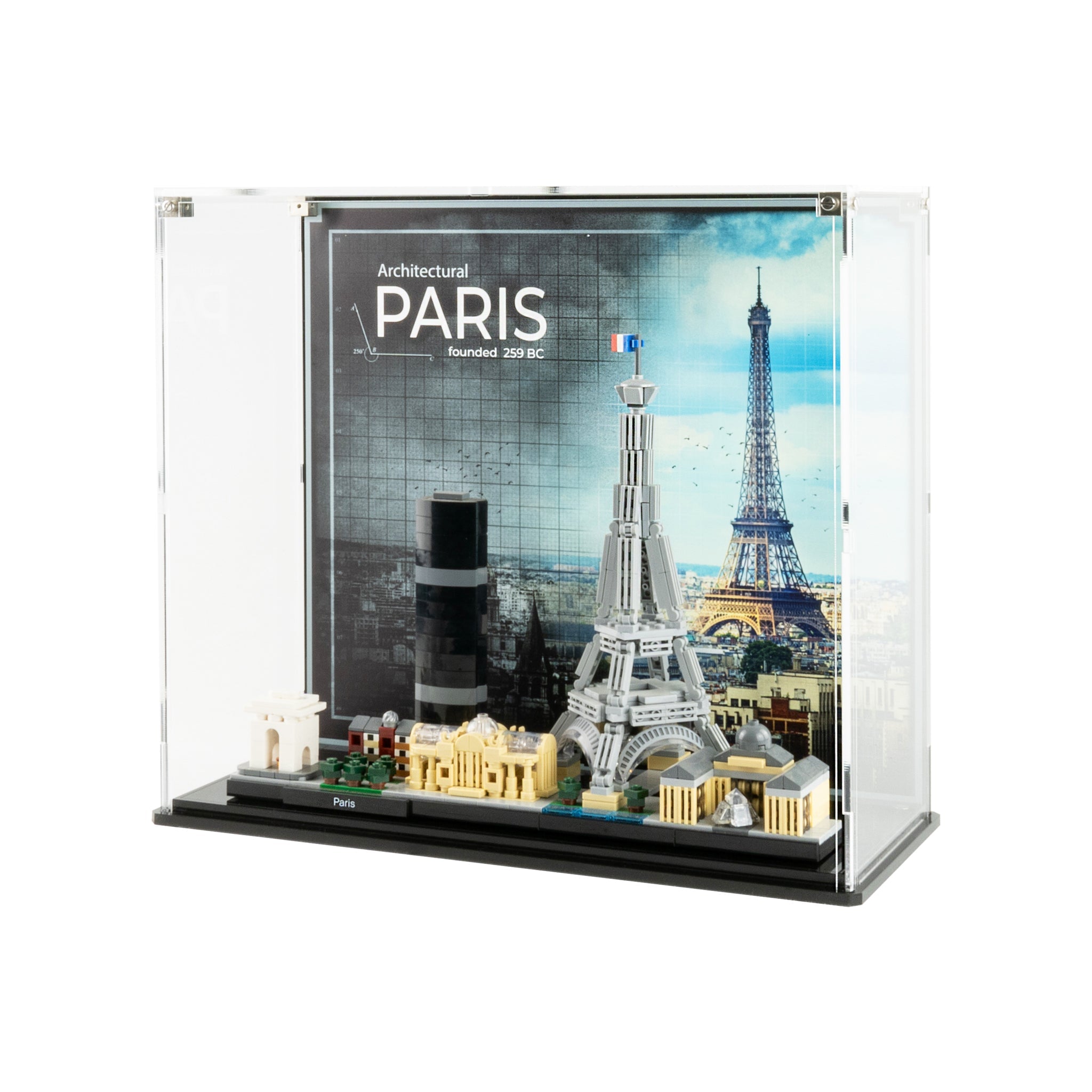 Display Case for LEGO® Architecture: Paris Skyline (21044)