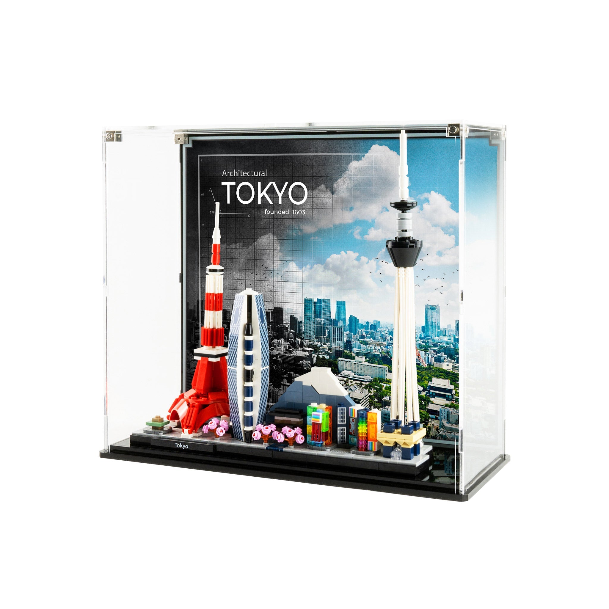 Display Case for LEGO® Architecture: Tokyo Skyline (21051)