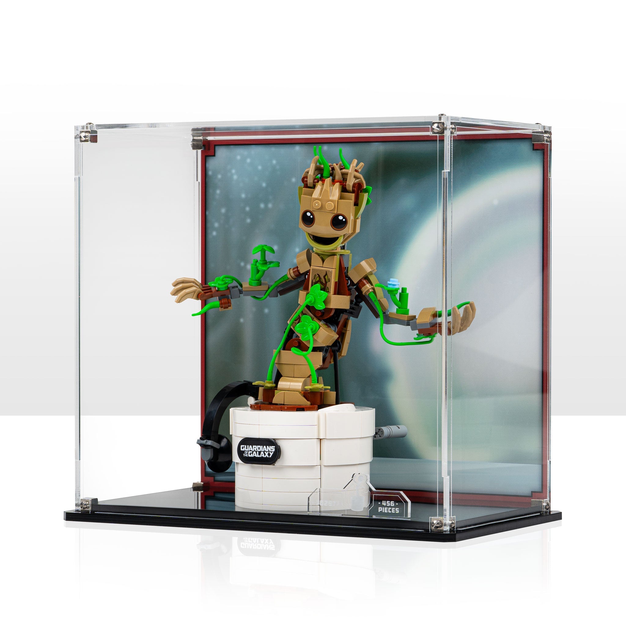 Display Case for LEGO® Marvel™ Dancing Groot (76297)