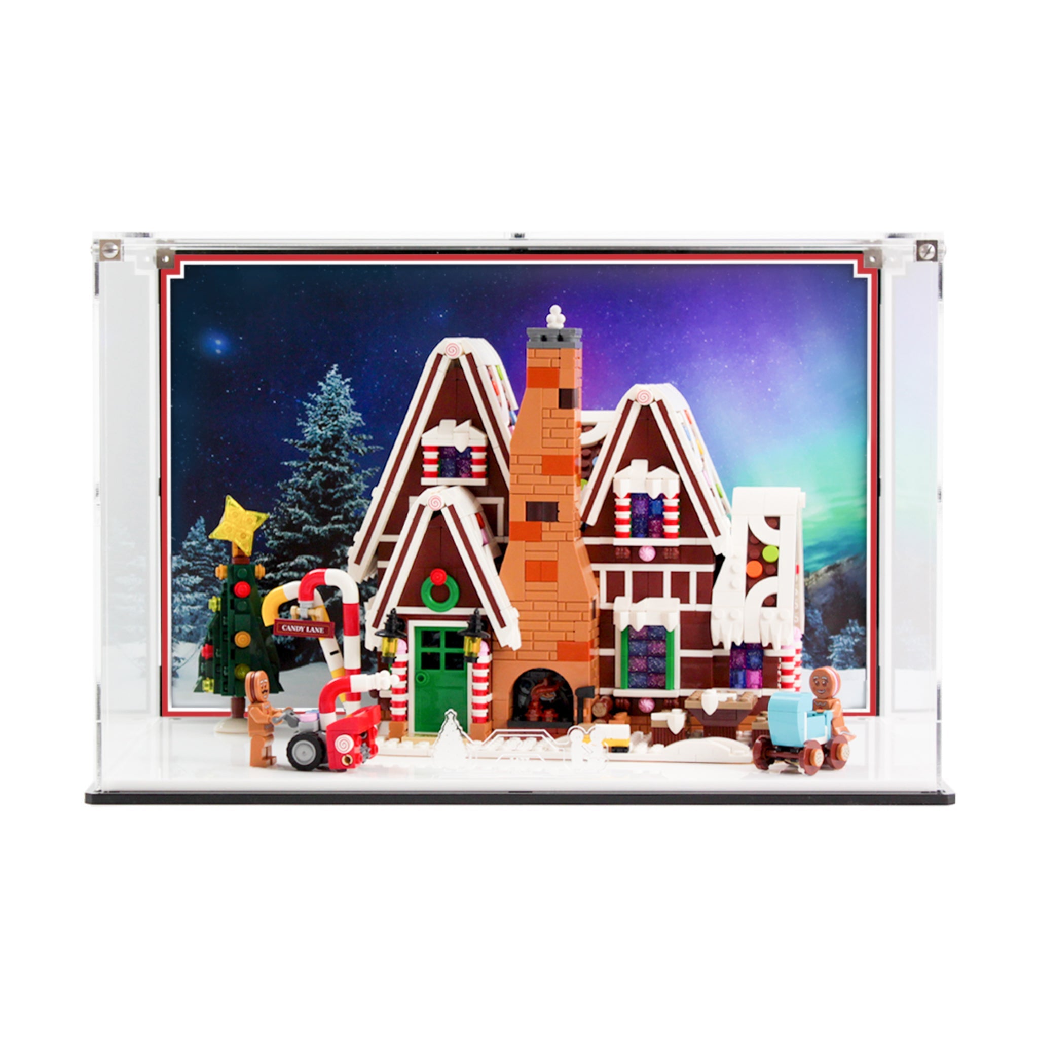 Display Case for LEGO® Creator: Gingerbread House (10267)