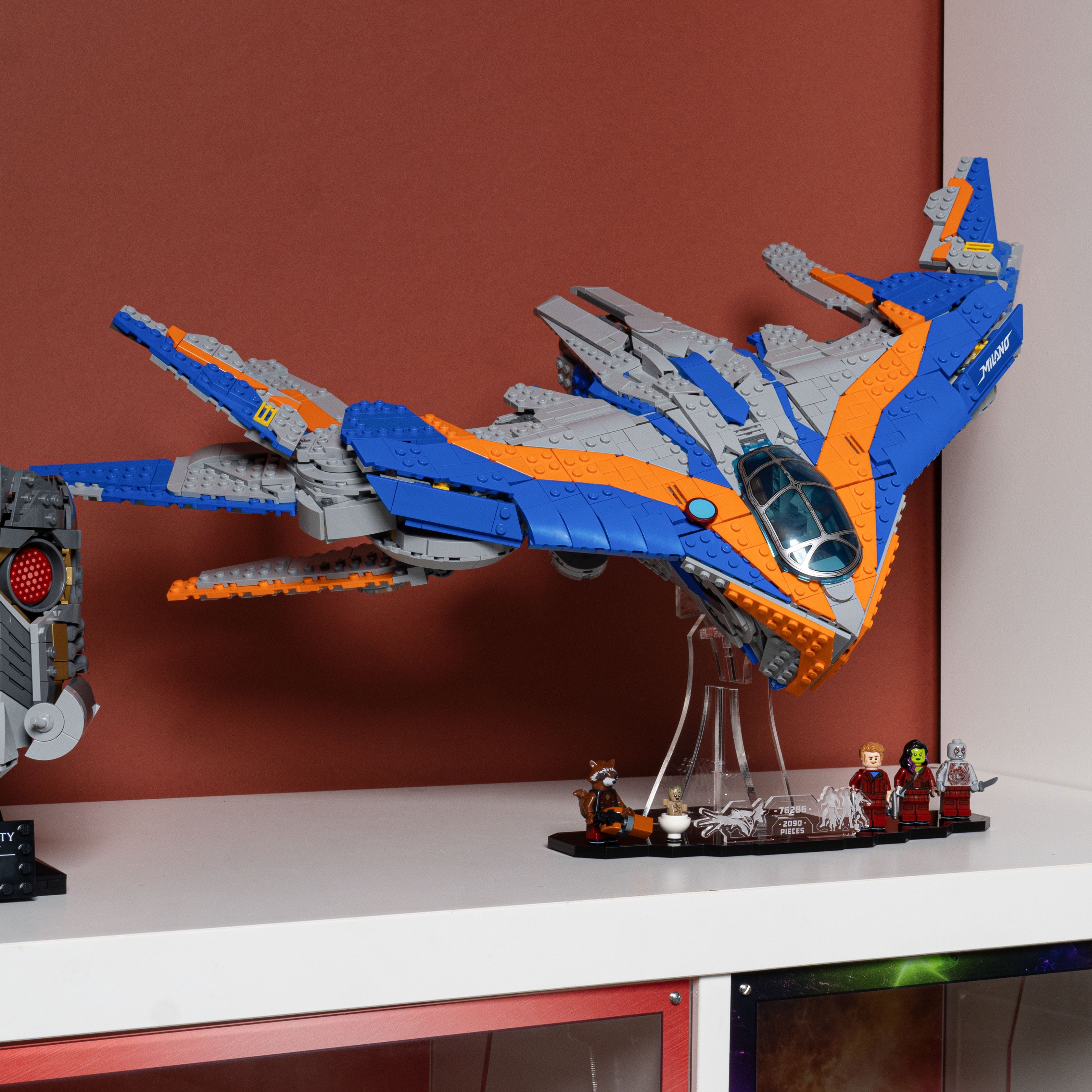Display Stand for LEGO® Guardians of the Galaxy: The Milano (76286)