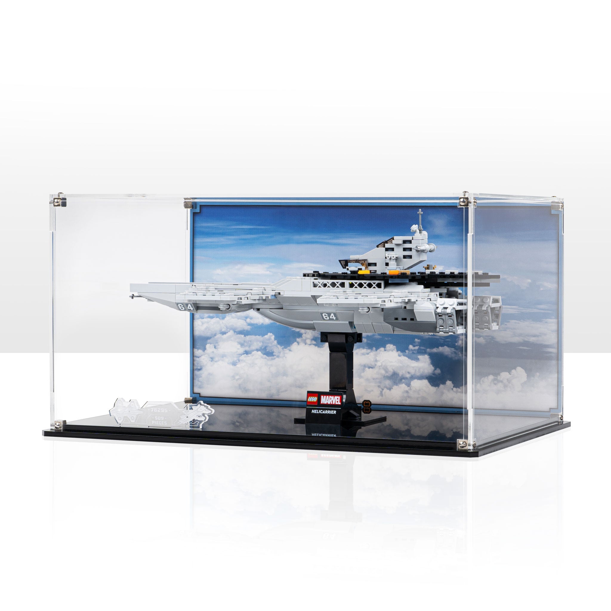 Display Case for LEGO® Marvel™ The Avengers Helicarrier (76295)