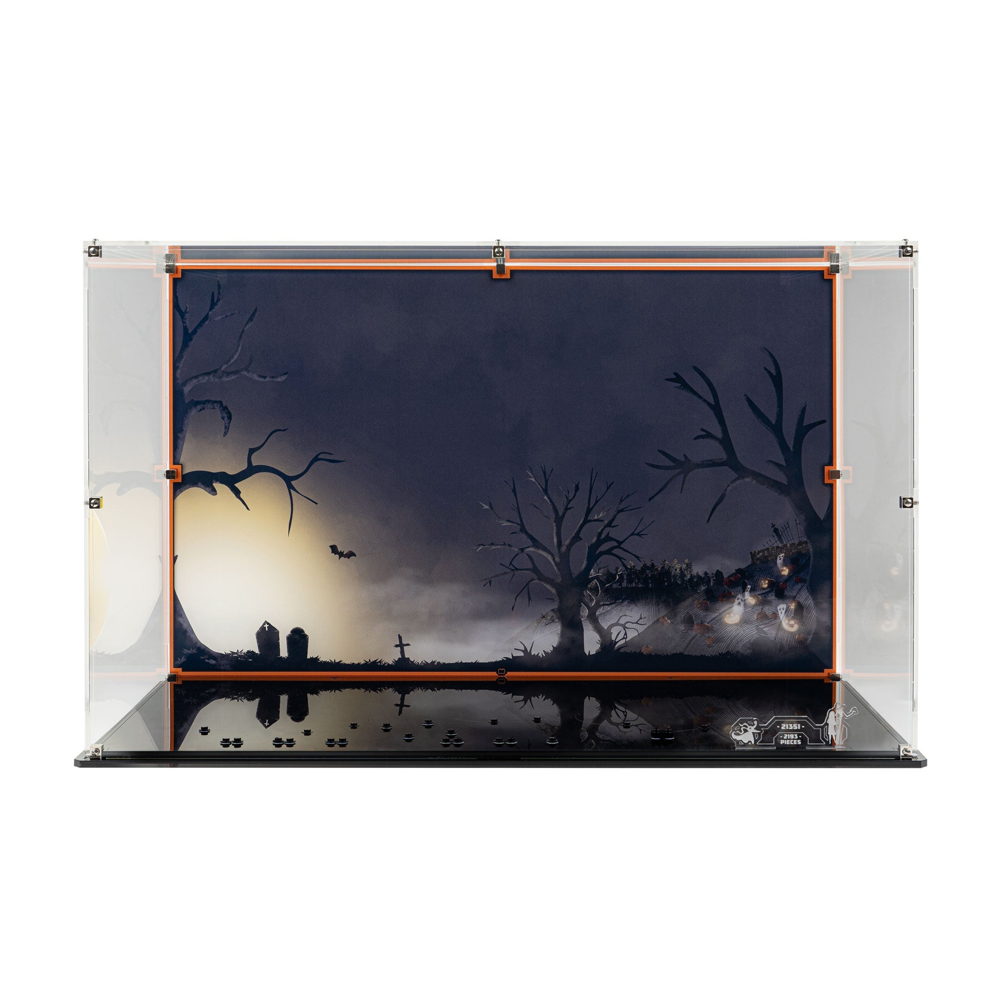 Display Case for LEGO® Ideas: The Nightmare Before Christmas (21351)