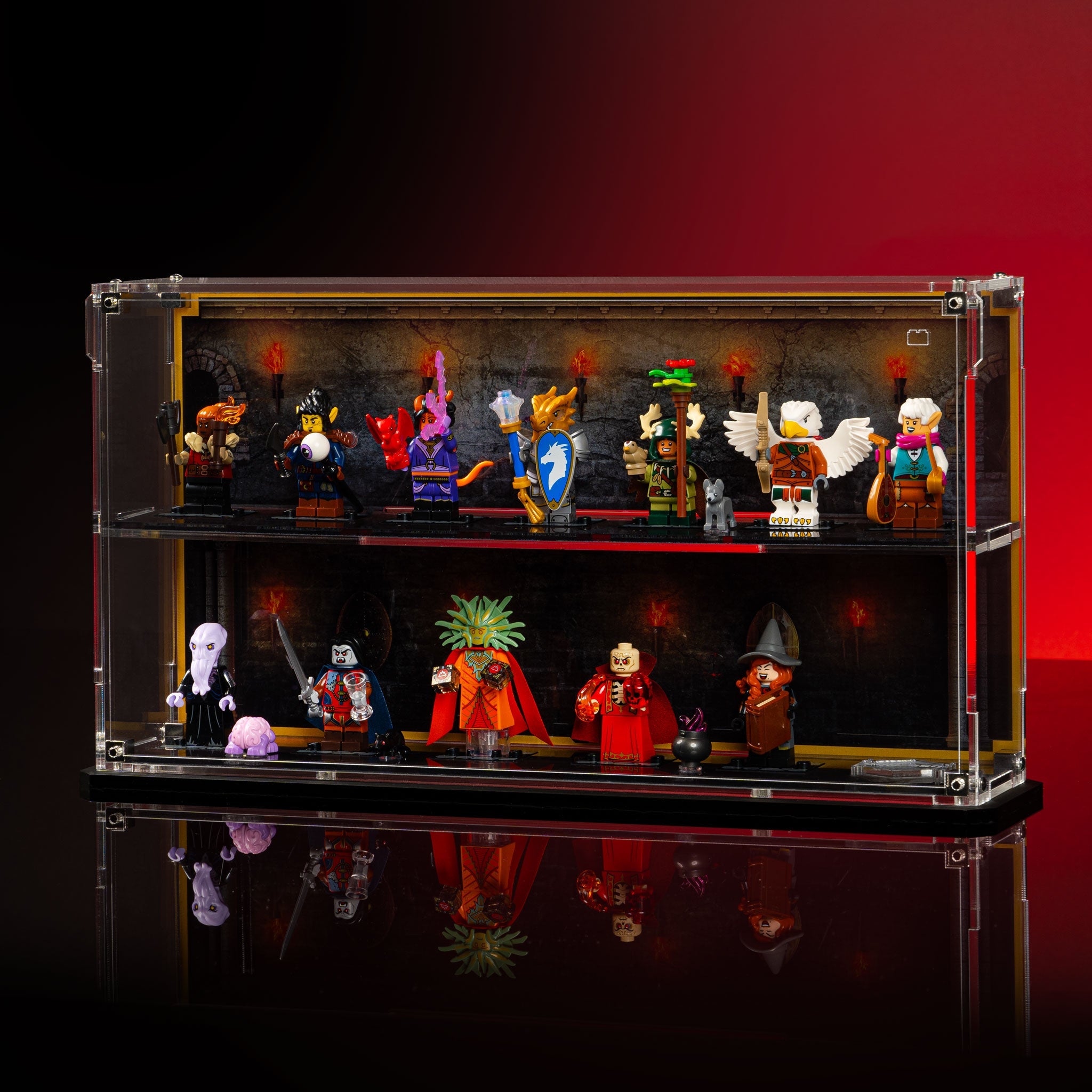 Limited Edition Display Case for LEGO® Dungeons & Dragons® Minifigures Series (71047)
