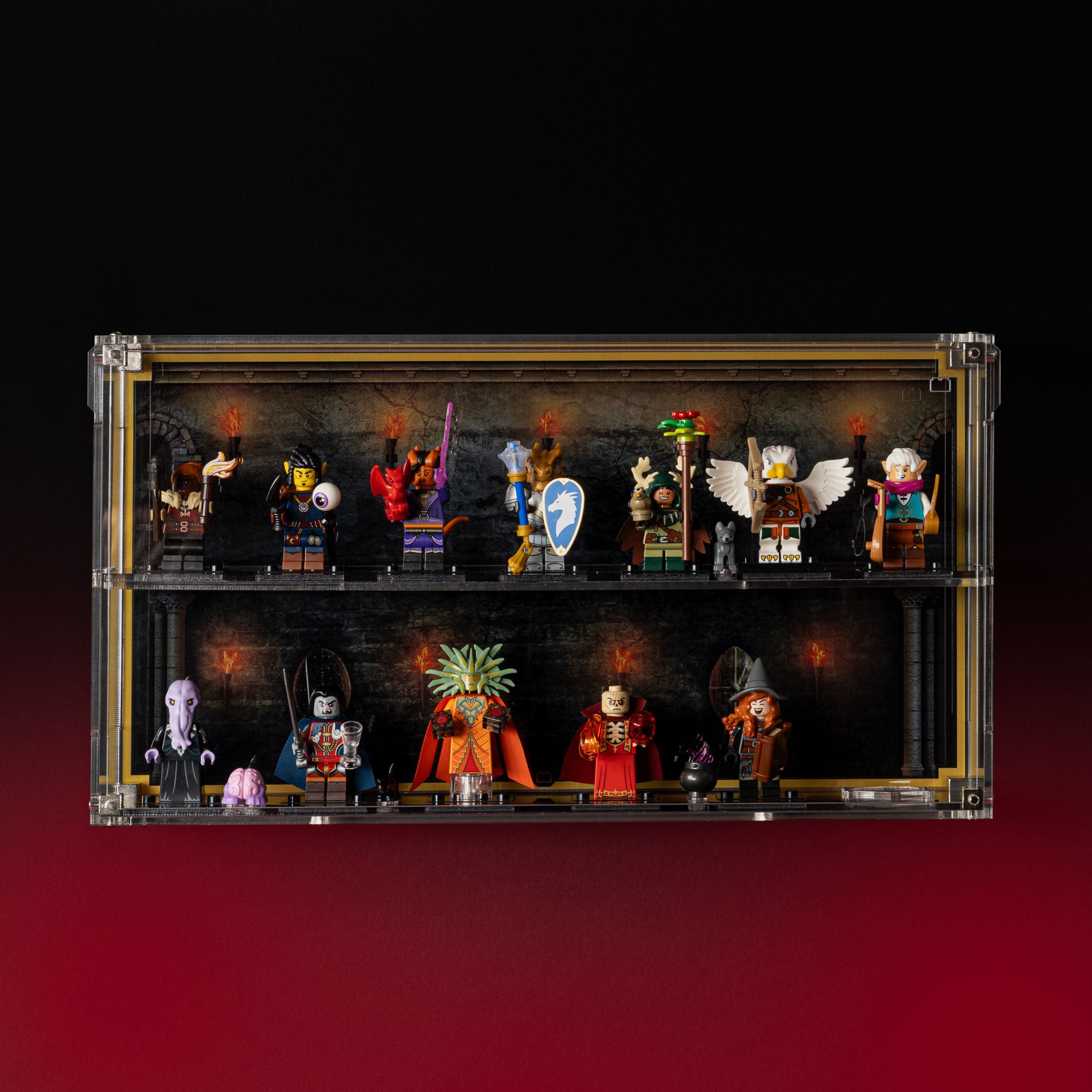 Limited Edition Display Case for LEGO® Dungeons & Dragons® Minifigures Series (71047)