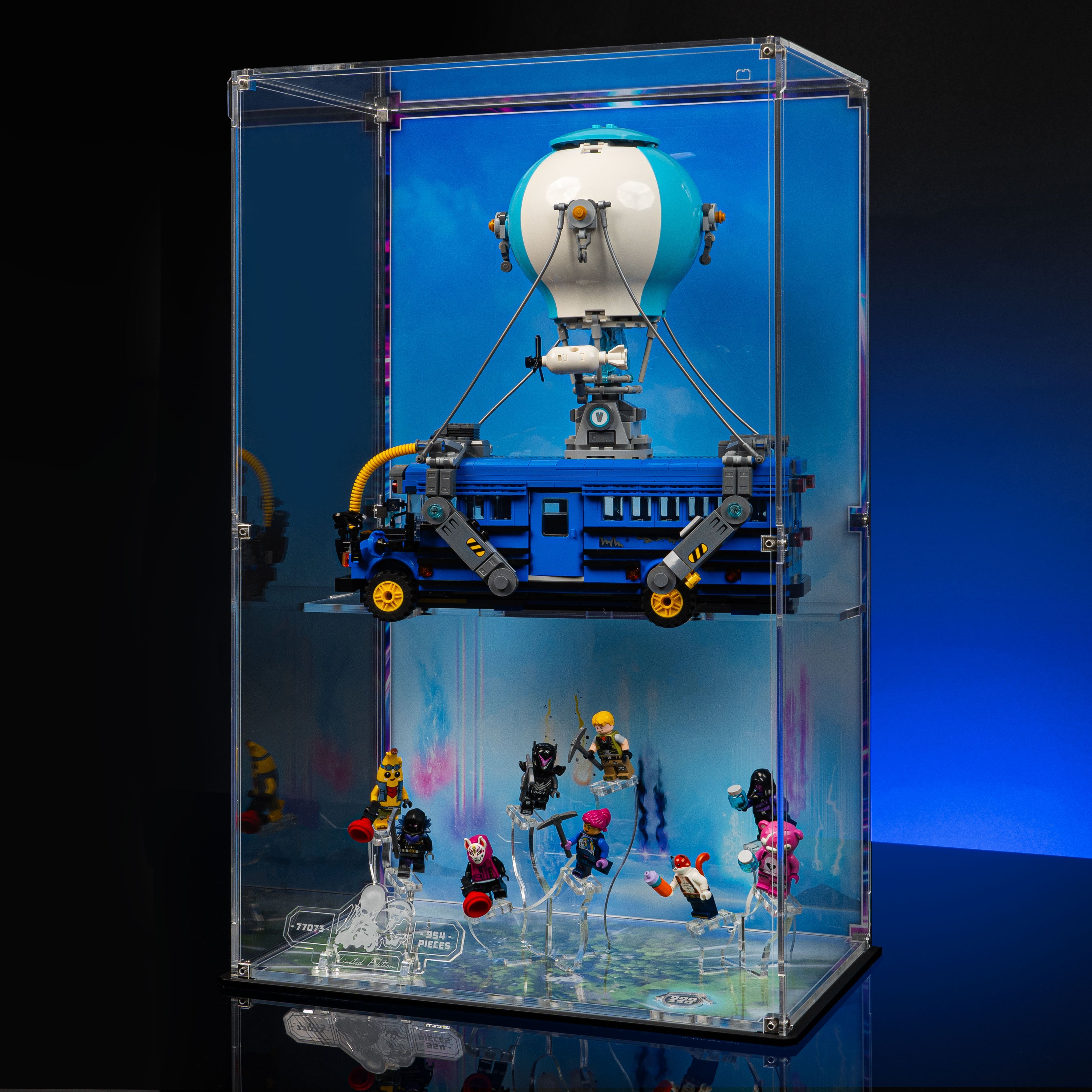 Limited Edition Display Case for LEGO® Fortnite™: Battle Bus (77073)
