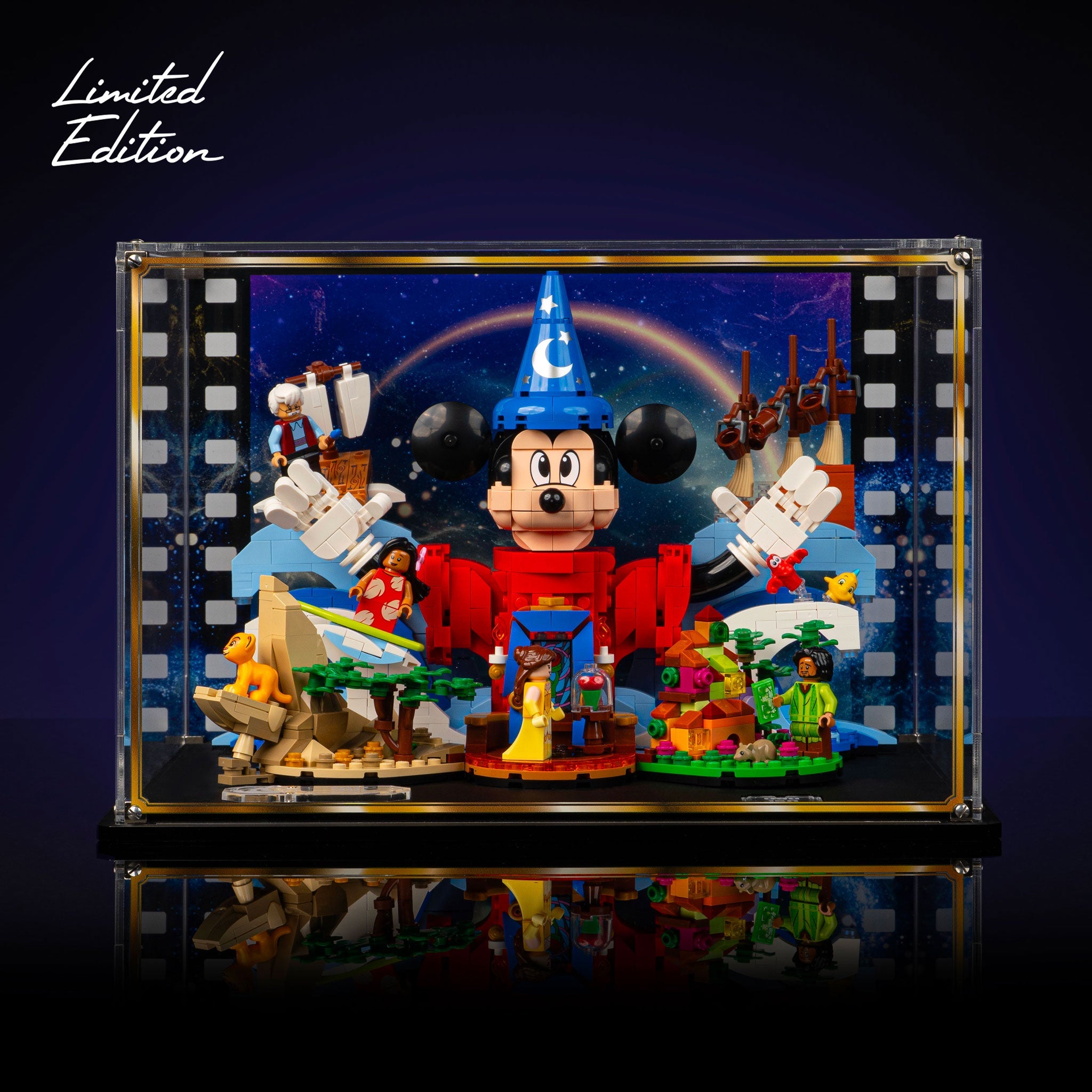 Limited Edition Display Case for LEGO Ideas: Magic of Disney (21352)