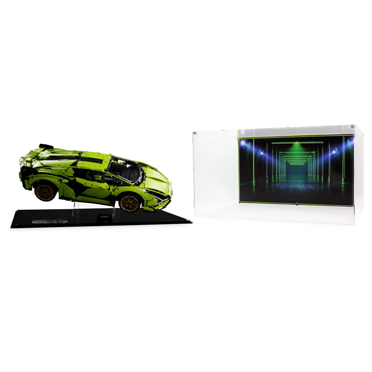Display Case for LEGO® Technic: Lamborghini Sián (42115)