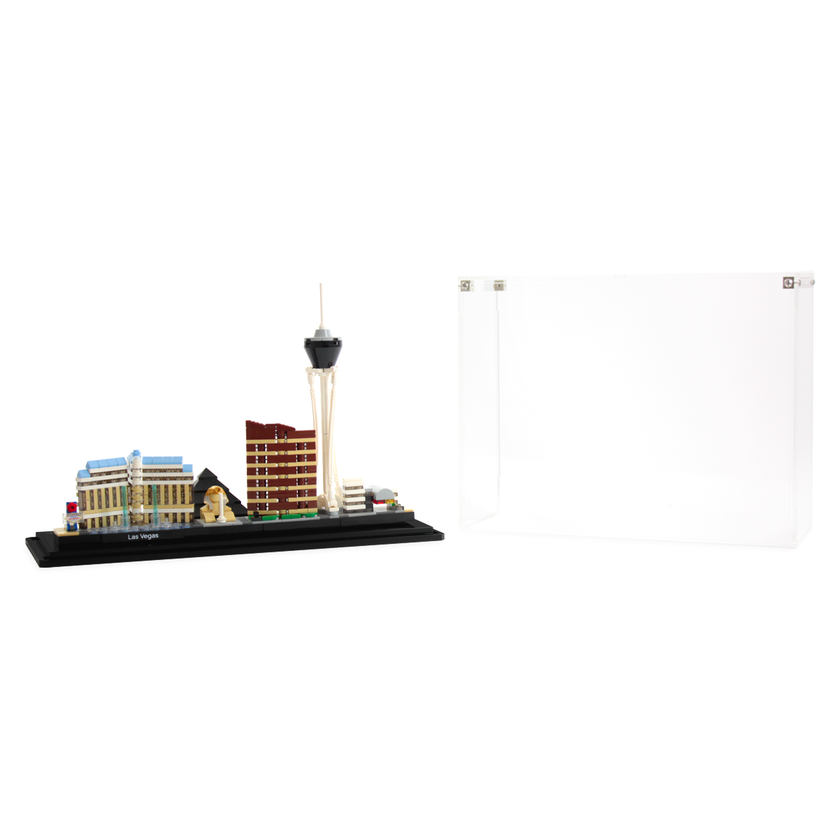 Display Case for LEGO® Architecture: Las Vegas Skyline (21047)