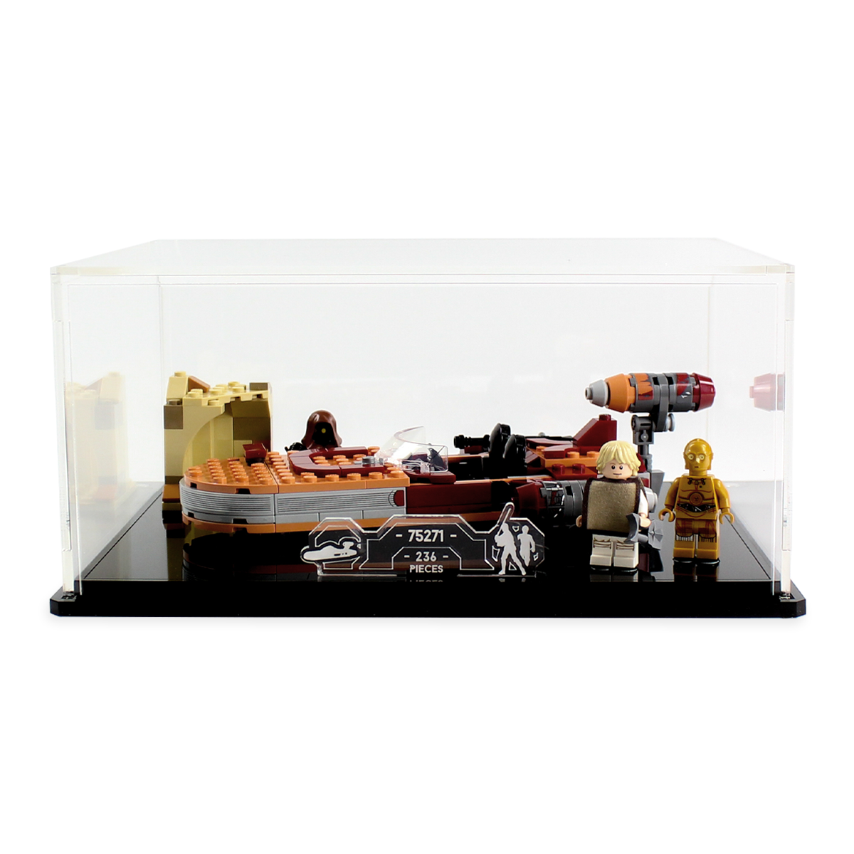 Display Case for LEGO® Star Wars™ Luke's Landspeeder (75271)