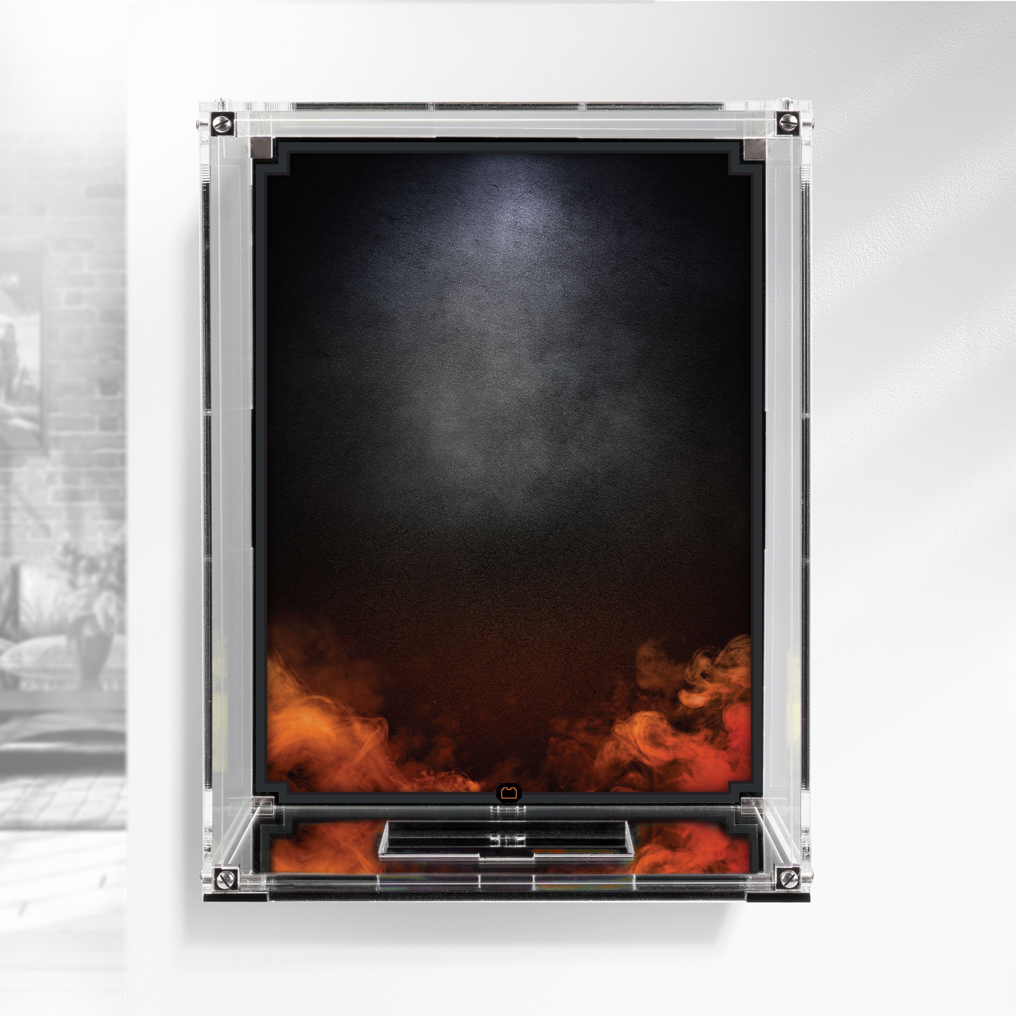 Wall-Mounted Display Case for LEGO® Star Wars: Jango Fett's Helmet (75408)