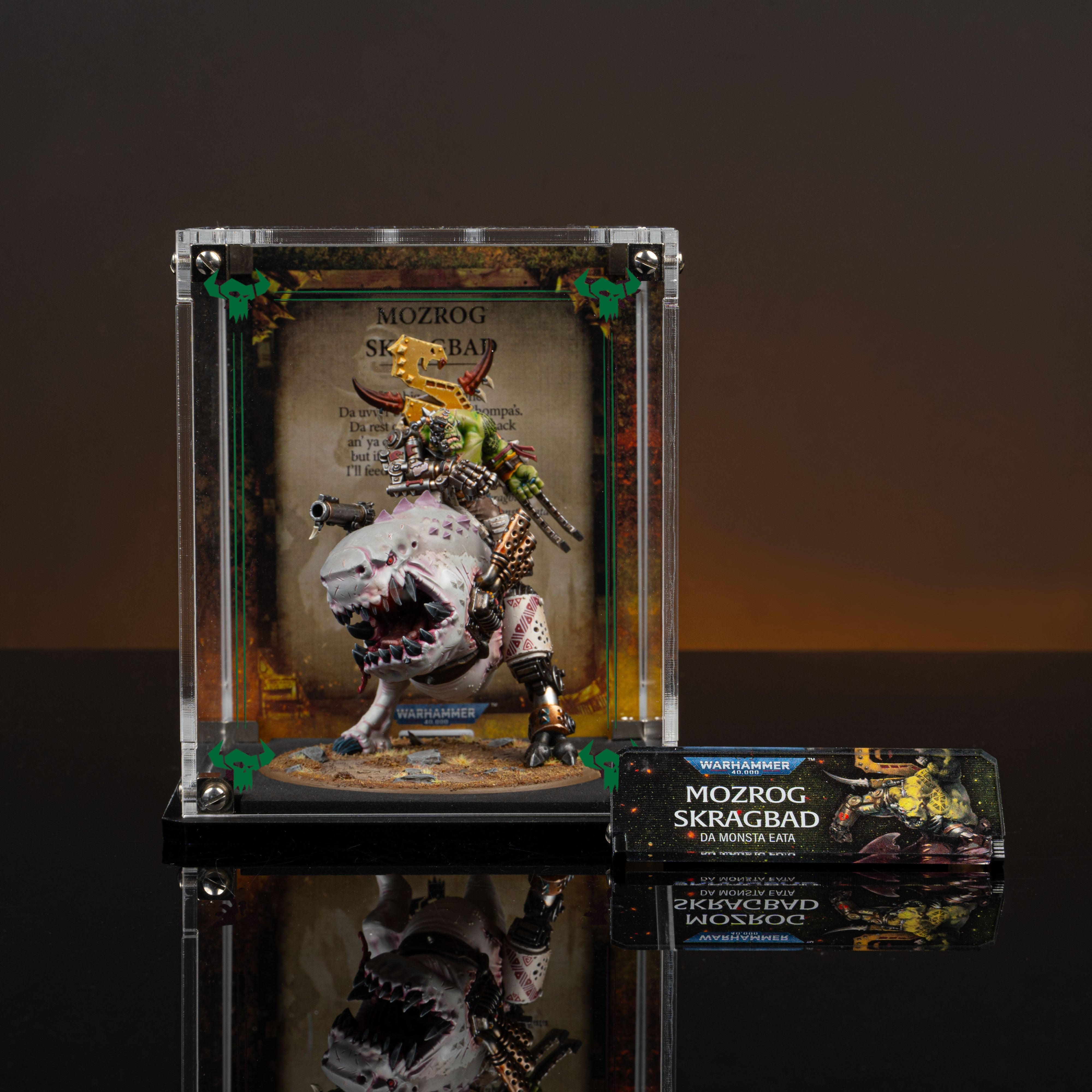 Limited Edition Display Cases for Warhammer® 40,000 Orks Miniatures