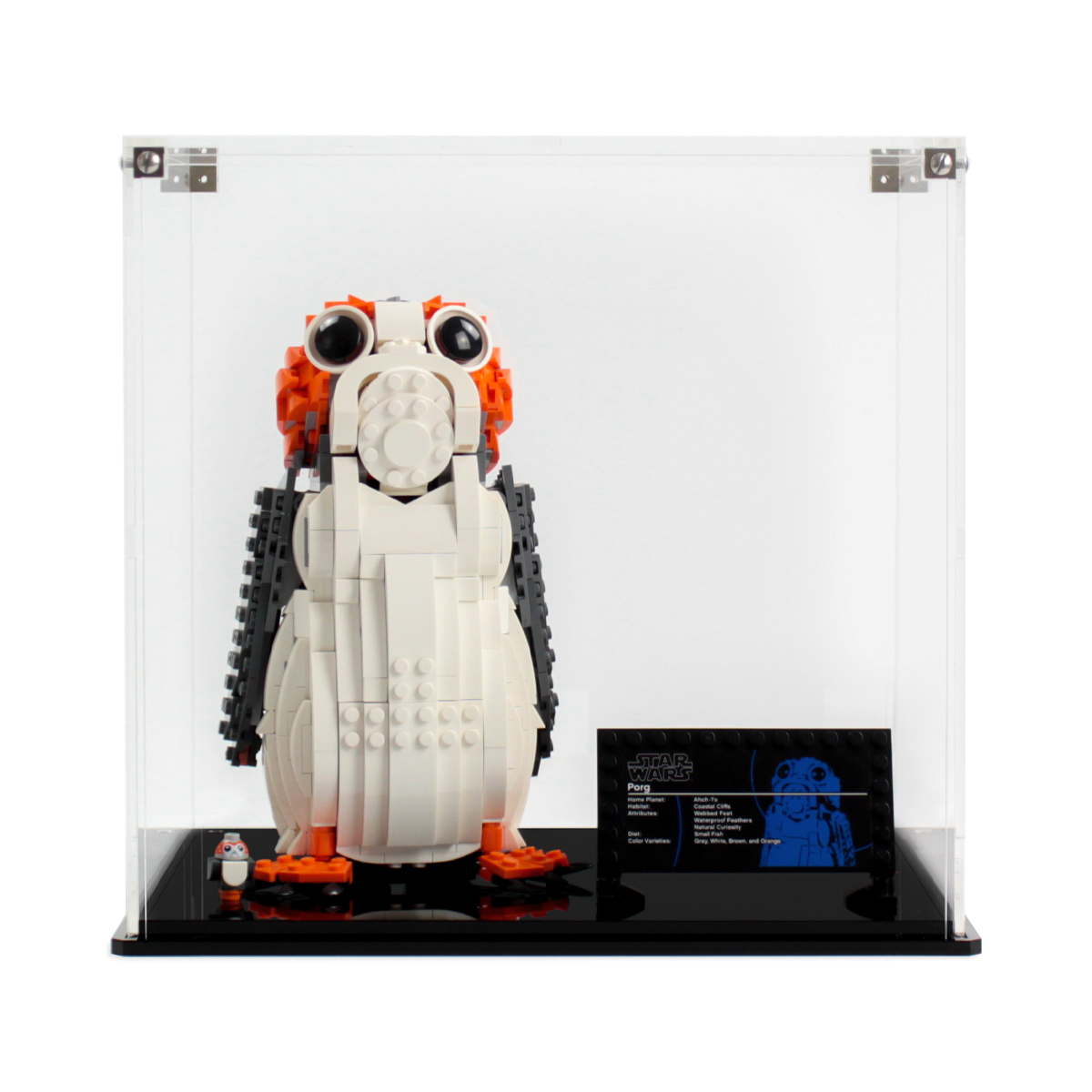 Display Case for LEGO® Star Wars™ Porg (75230)