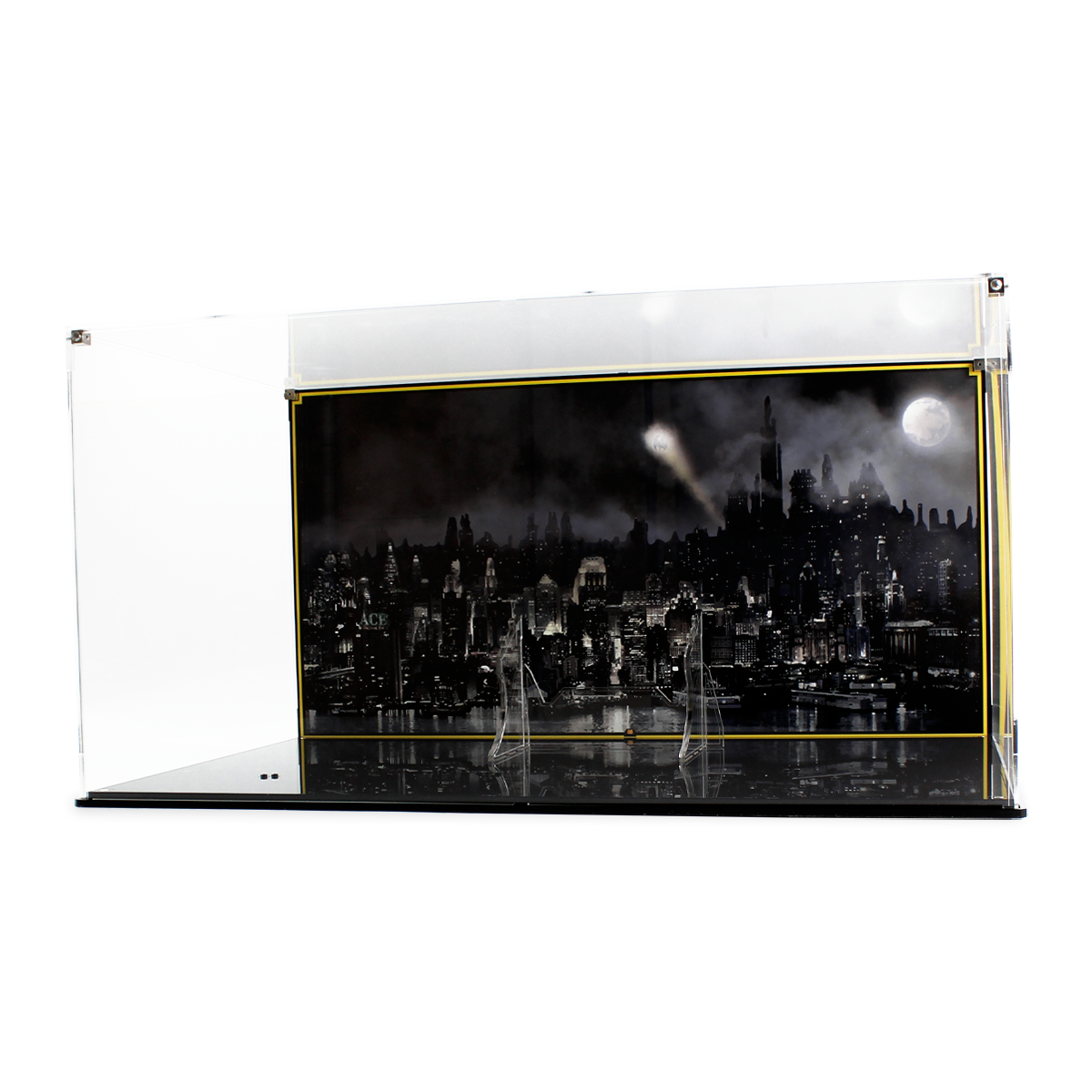 Dual Display Case for LEGO® DC: Batmobile (76139) and Batmobile (40433)