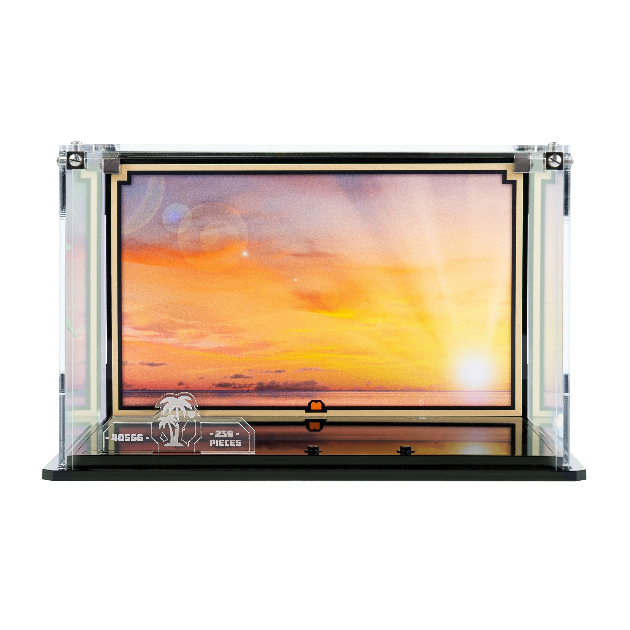 Display Case for LEGO® Ray the Castaway (40566)
