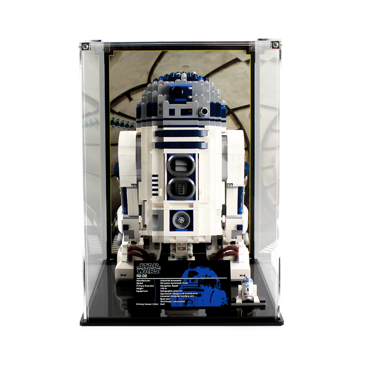 Display Cases for LEGO® Star Wars™ UCS: R2D2 (10225)