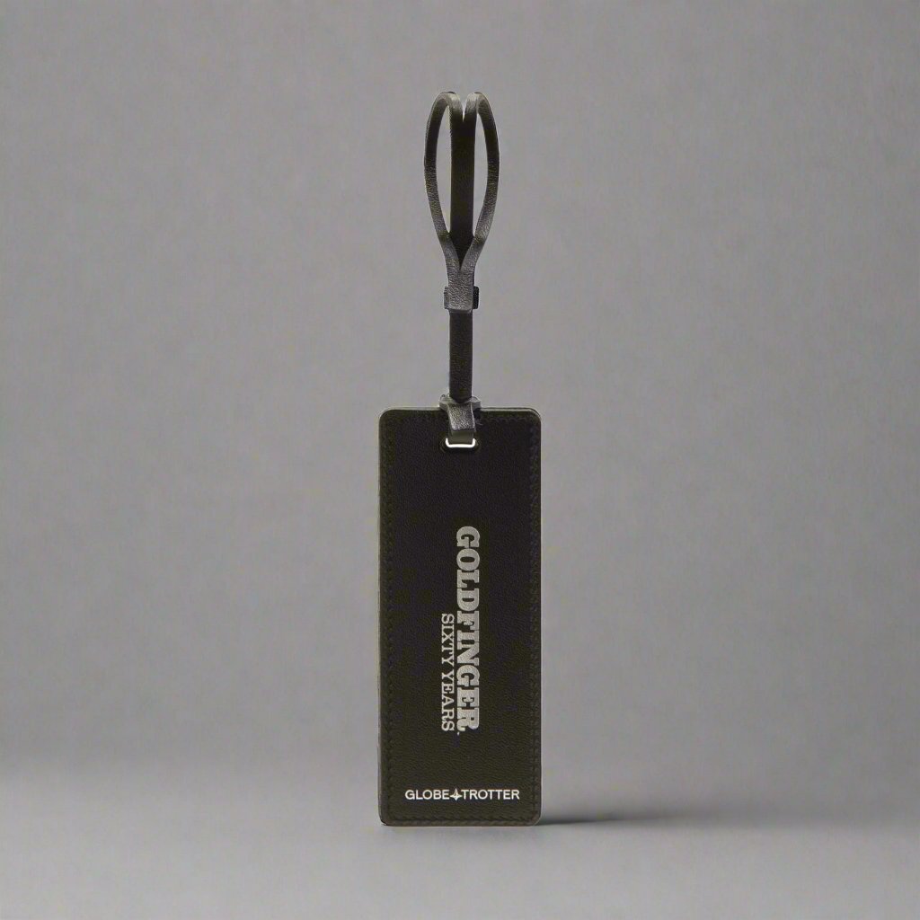 James Bond Number Plate Bag Charm Set - Goldfinger Edition - By Globe-Trotter