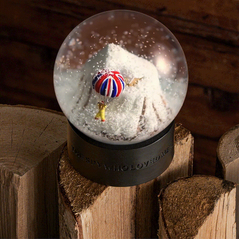James Bond The Spy Who Loved Me Snow Globe - Limited Edition