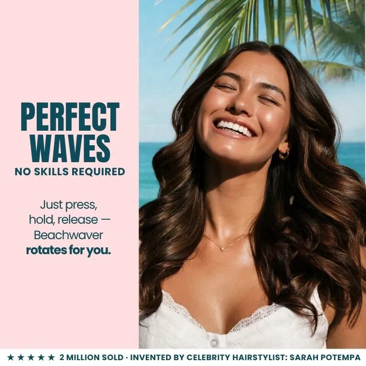 Beachwaver®B1.25 Wavy West - Black