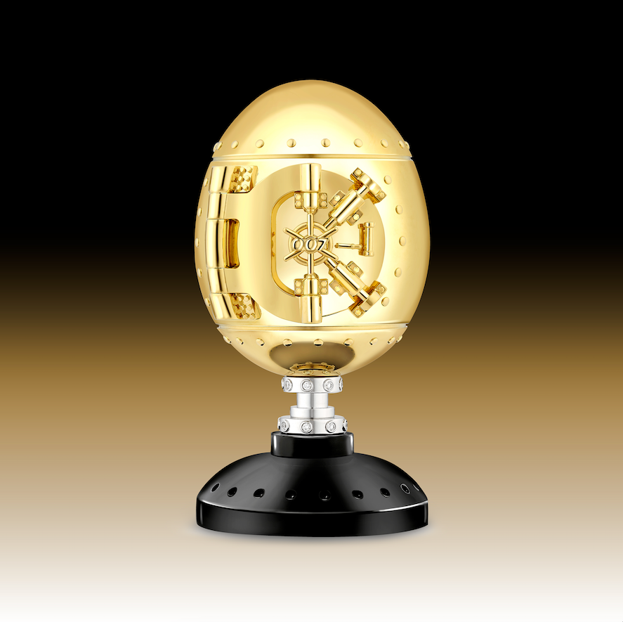 Fabergé x 007 Goldfinger Egg Objet - Numbered Edition