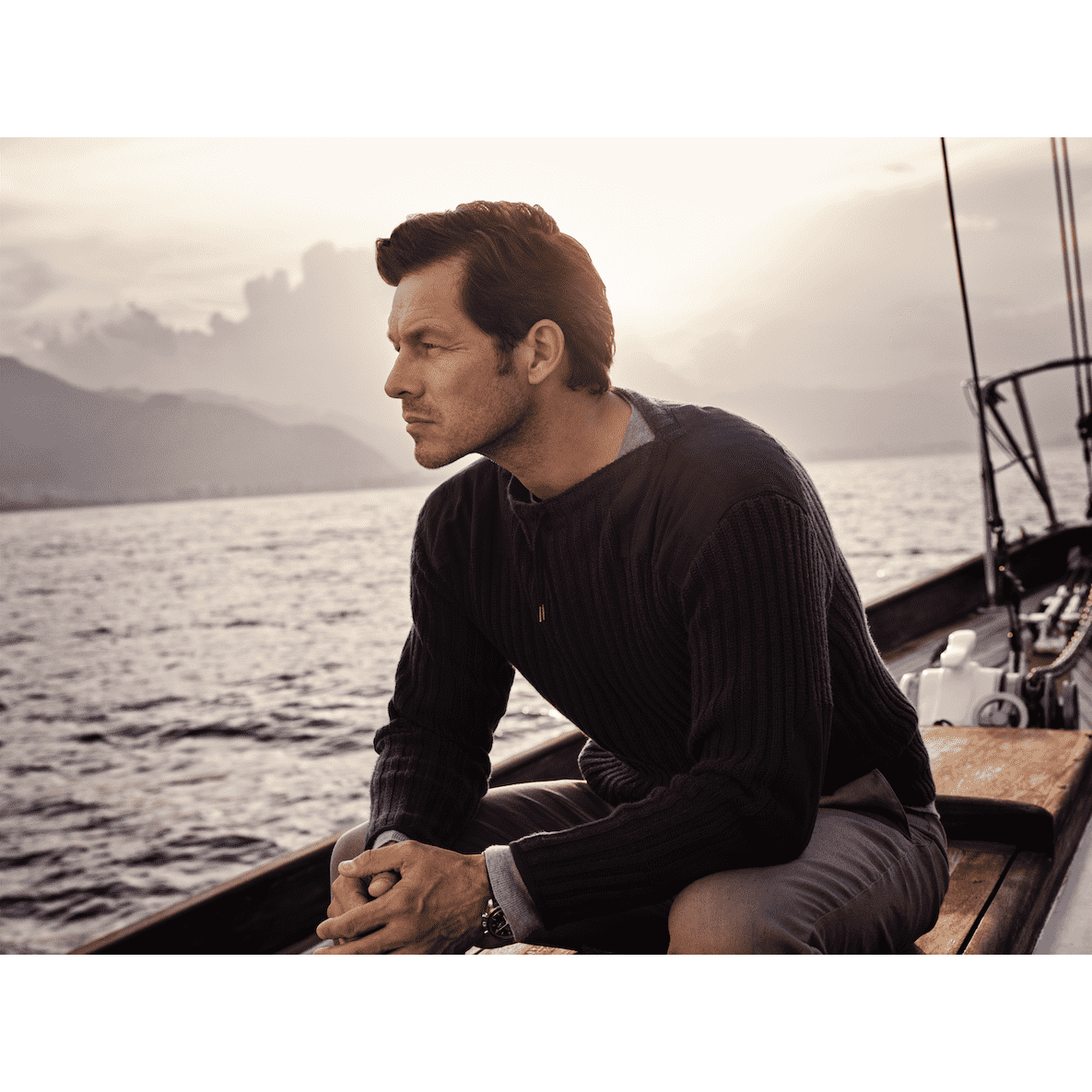 James Bond Navy Army Sweater - No Time To Die Edition - By N. Peal