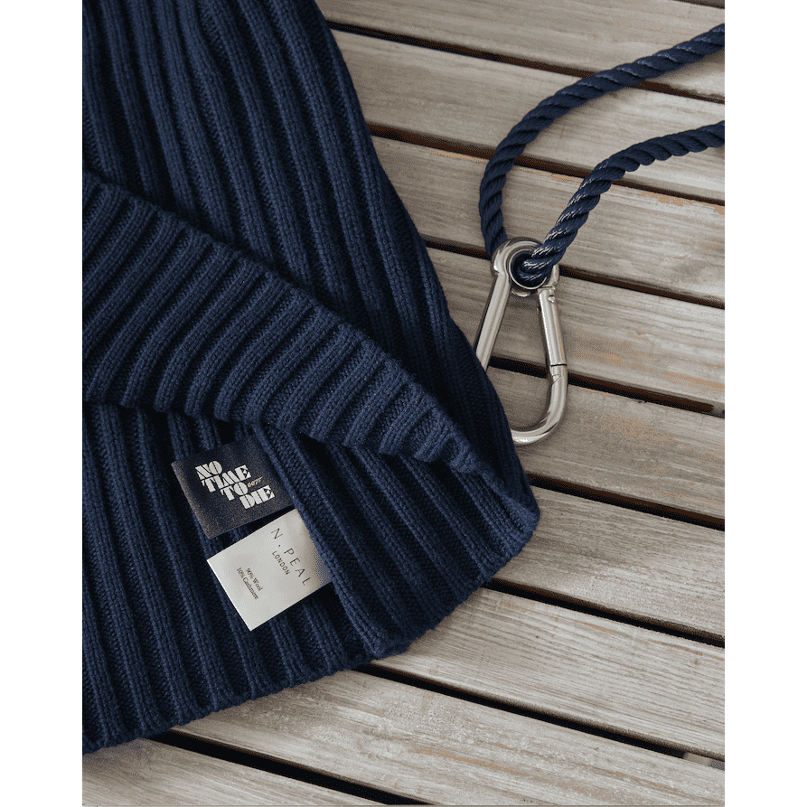 James Bond Navy Army Sweater - No Time To Die Edition - By N. Peal