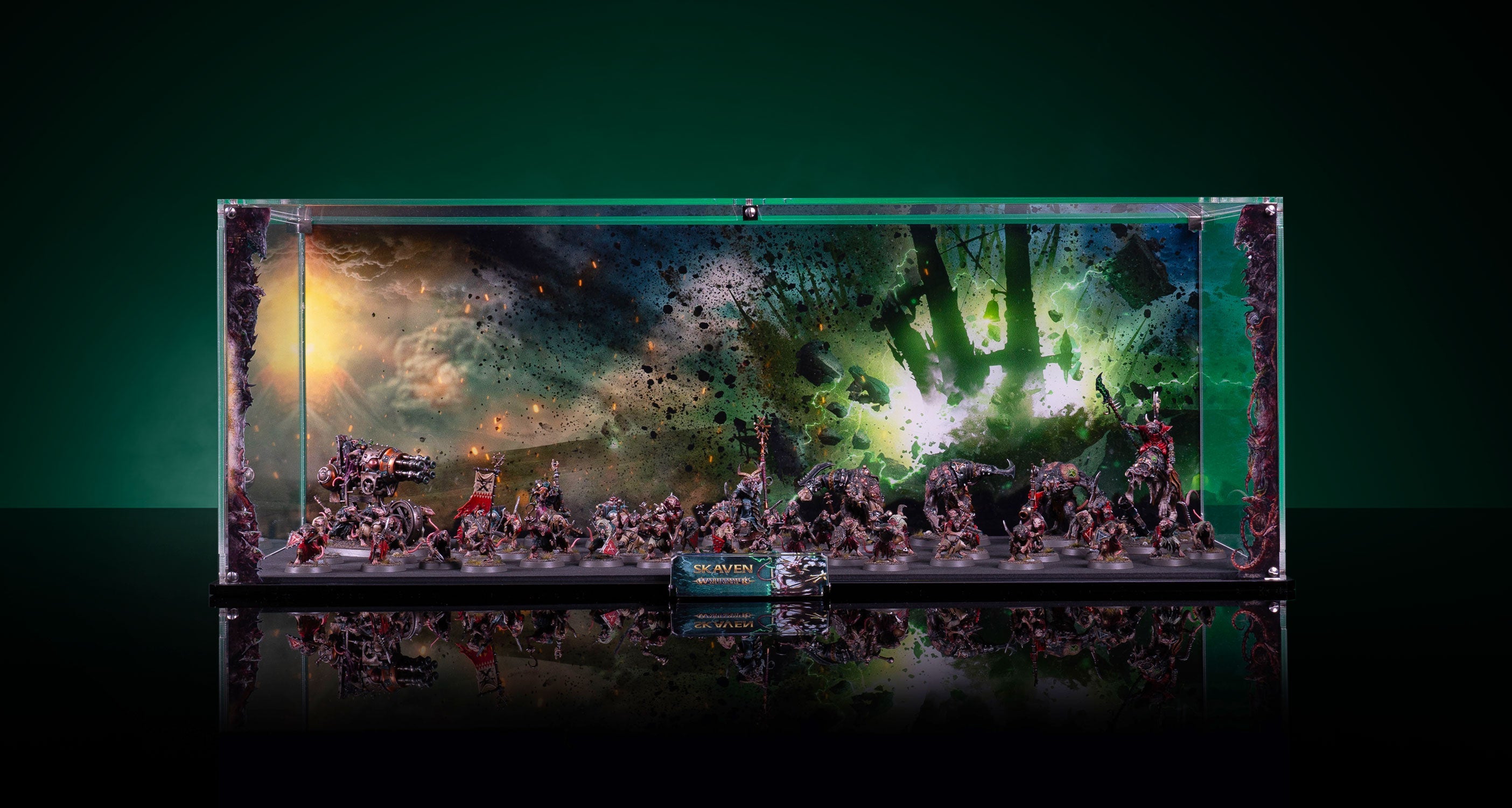 Limited Edition Display Case for Warhammer® Age of Sigmar: Skaventide - Skaven Army