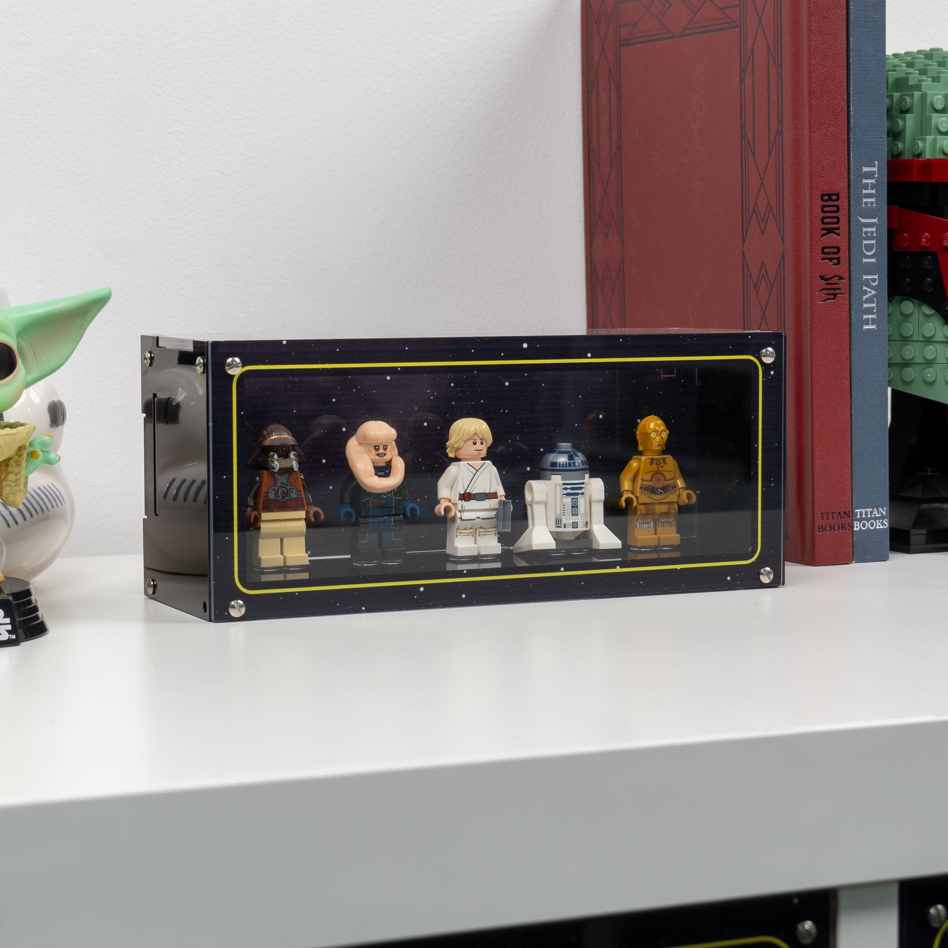 Wall Mountable Display Case for LEGO® Minifigures