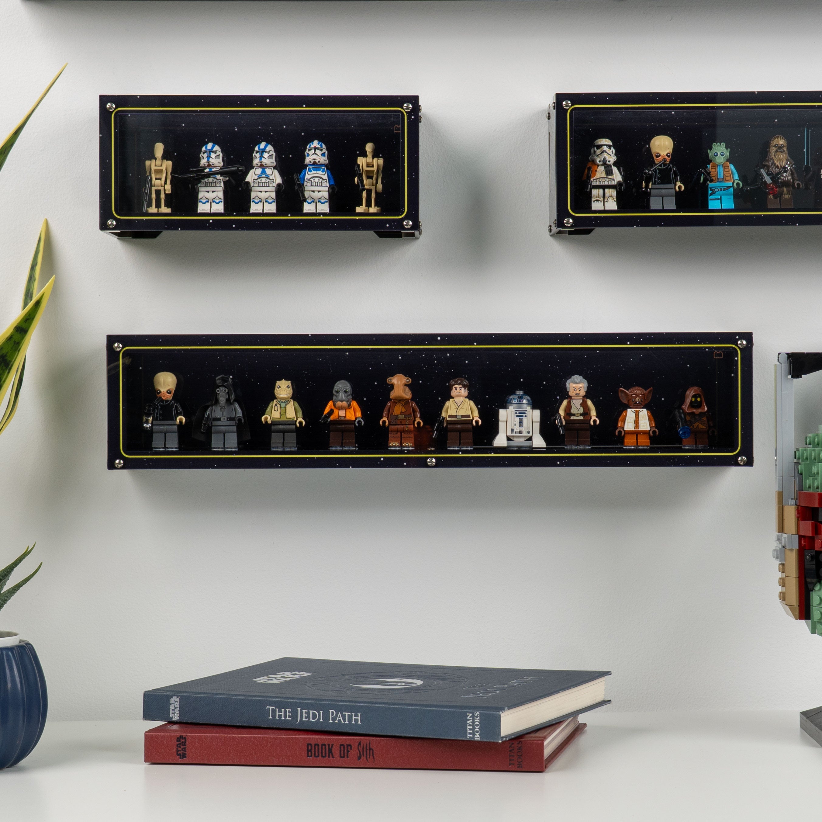 Wall Mountable Display Case for LEGO® Minifigures