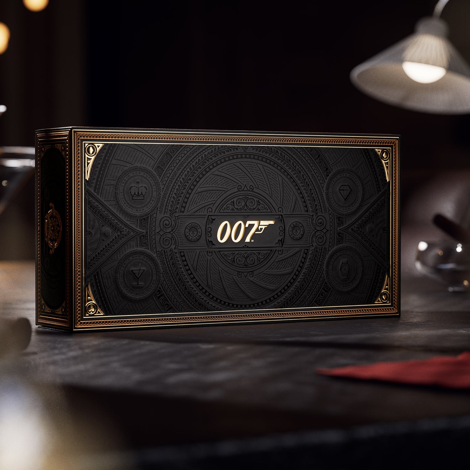 James Bond Secret Pen & Card Box Set - Gold Edition - By theory11