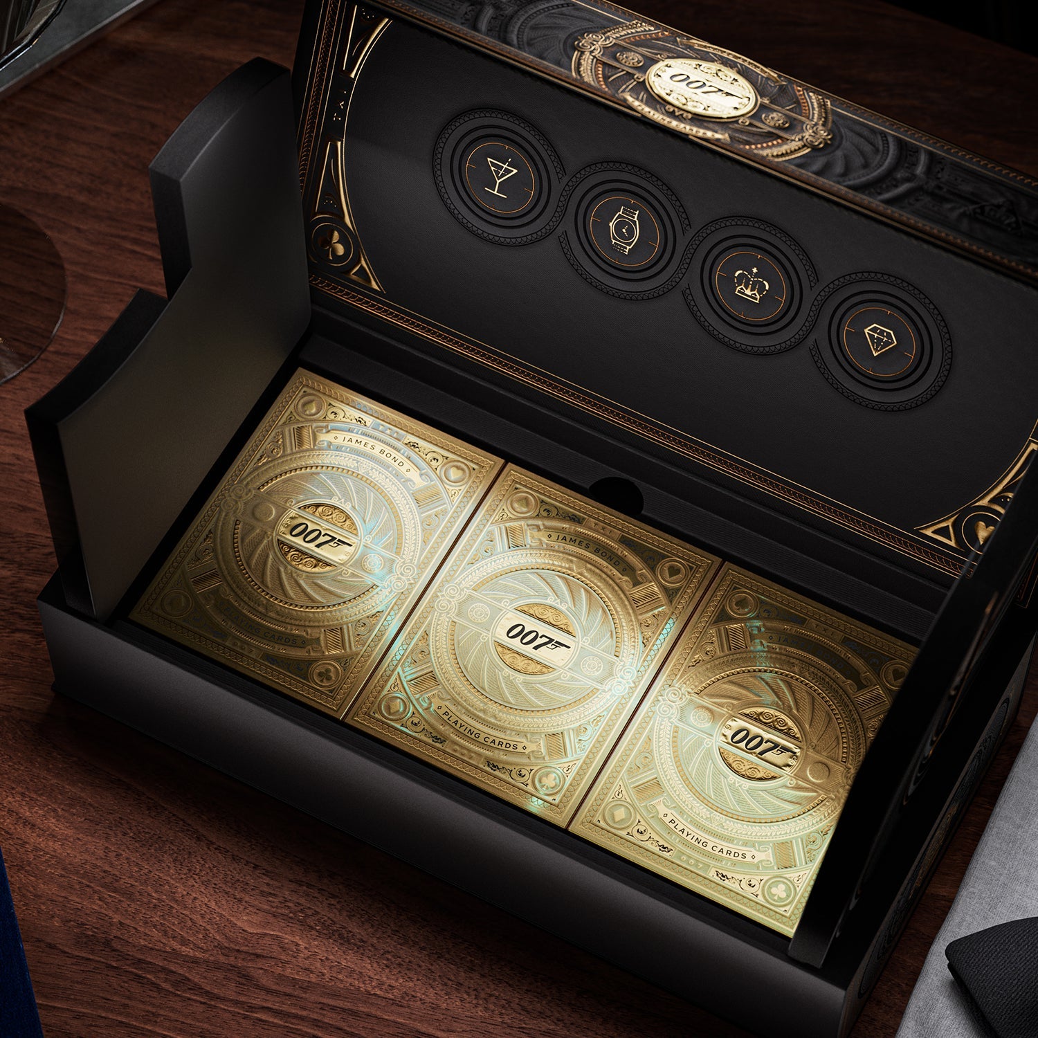 James Bond Secret Pen & Card Box Set - Gold Edition - By theory11