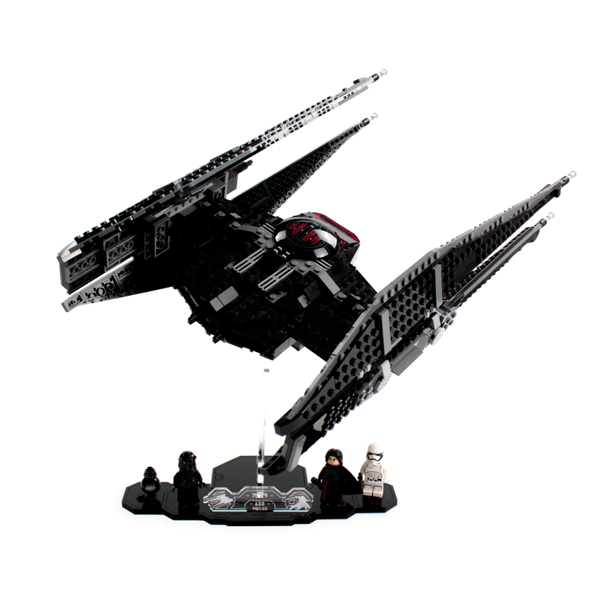 Display Stand for LEGO® Star Wars™ Kylo Ren's TIE Fighter (75179)