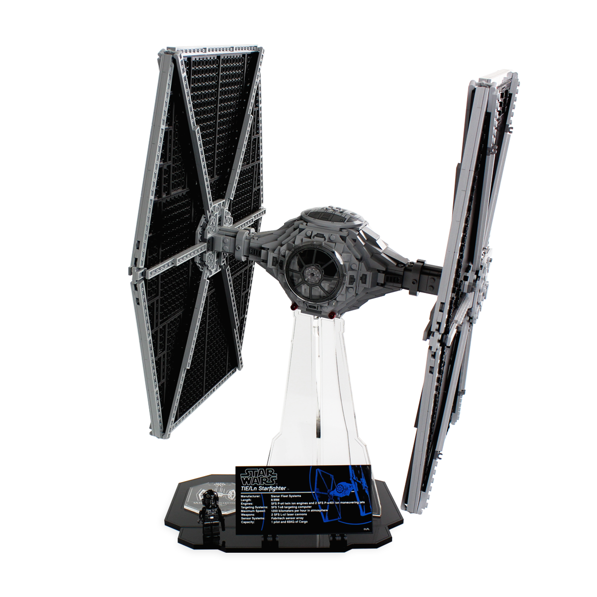Display Stand for LEGO® Star Wars™ UCS TIE Fighter (75095)