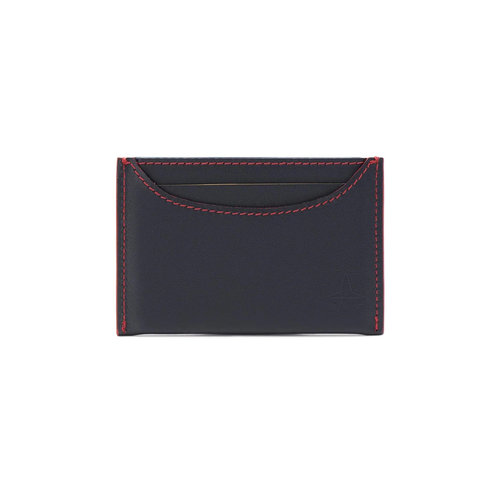 James Bond Navy Leather Card Holder - Thunderball Edition - By Globe-Trotter
