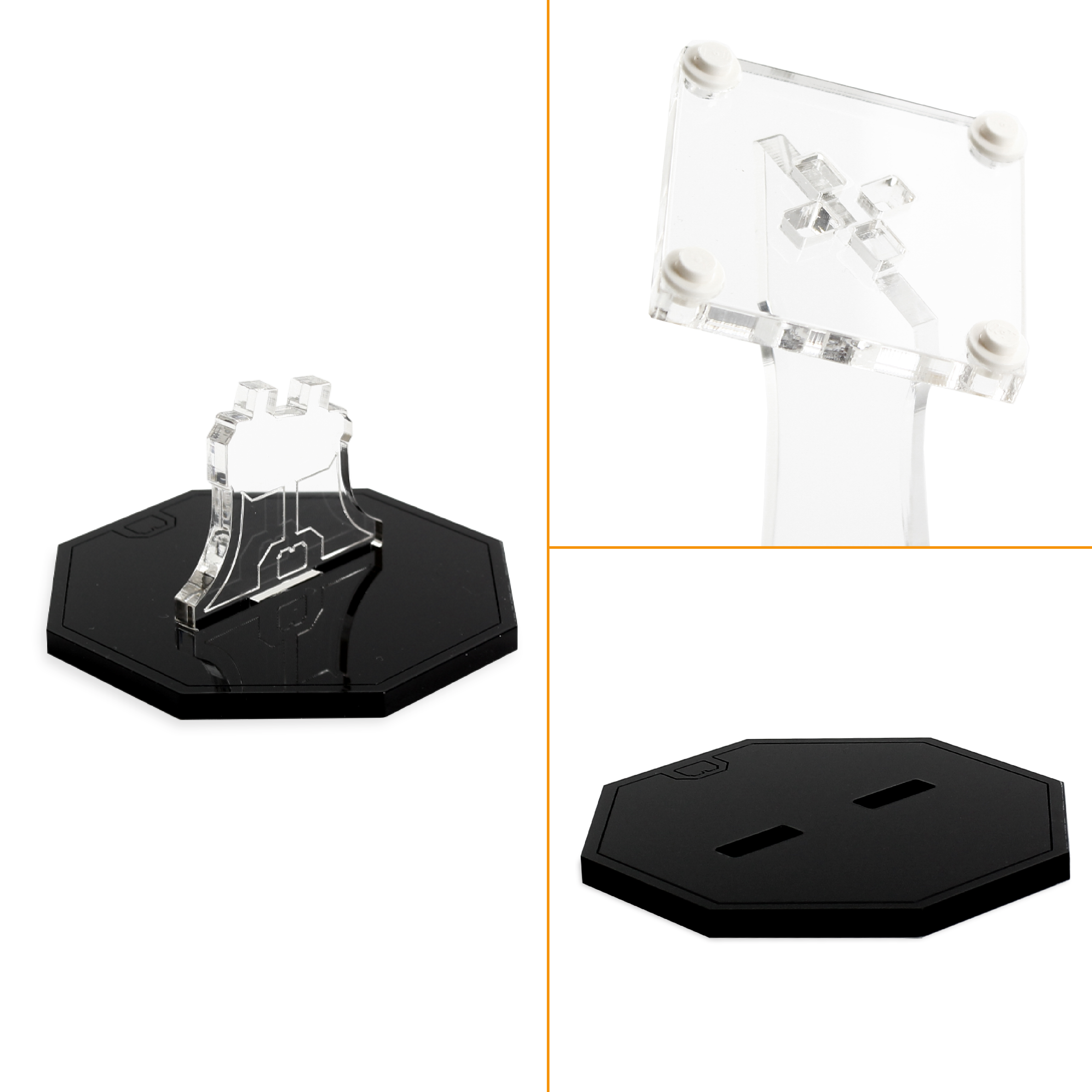 Vario Display Stand for LEGO® Vehicles (Small/Angled)